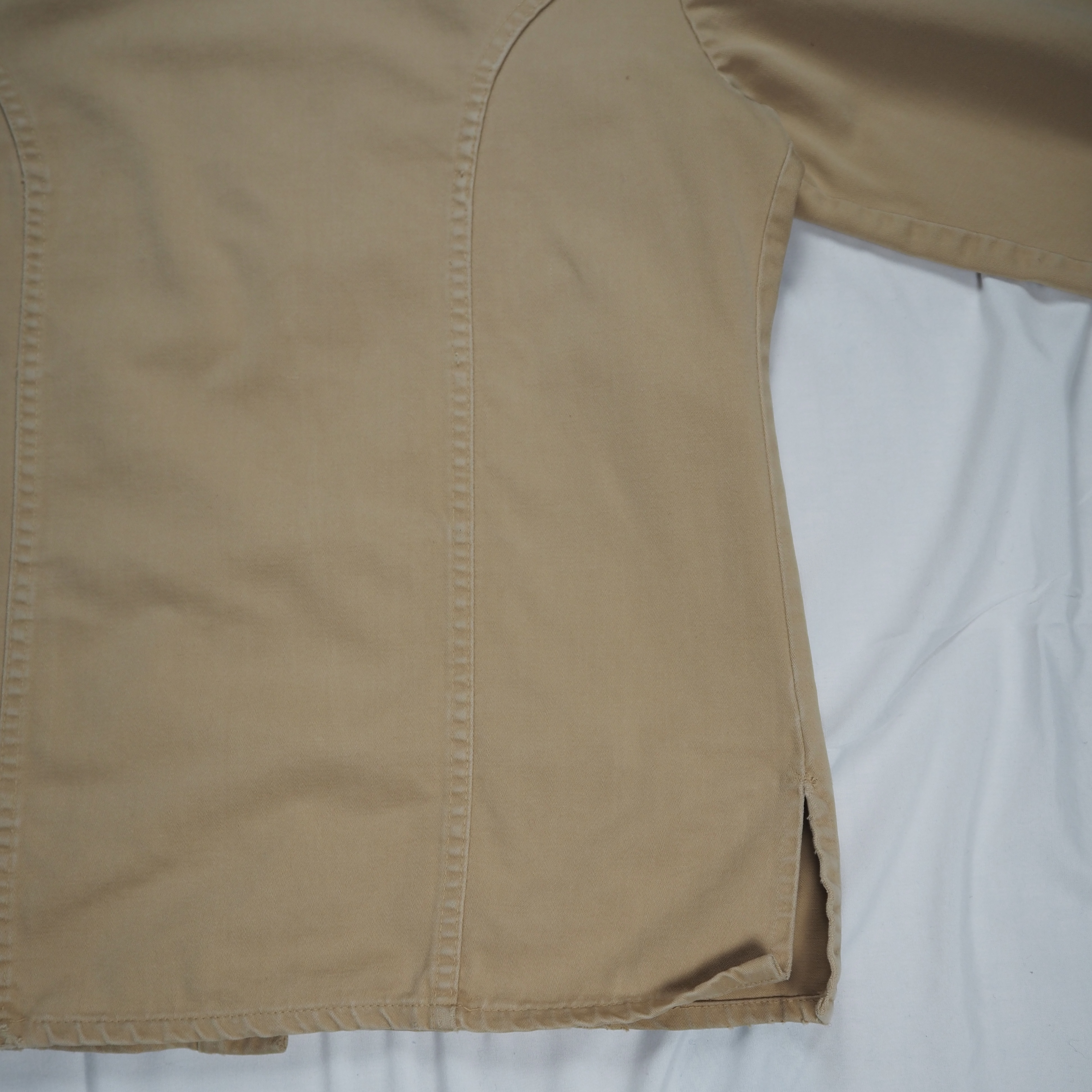 70’s Levi’s ウエスタンシャツ ベージュ ボックスシルエット Mサイズ オンライン限定商品 の画像 18