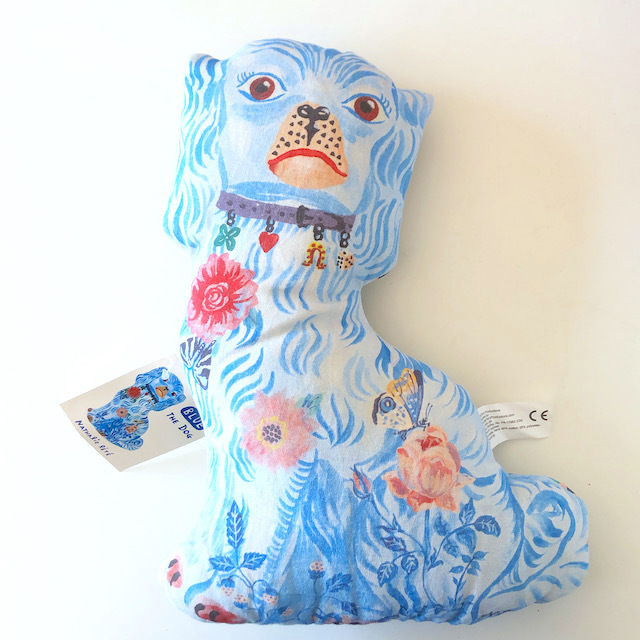 Nathalie Lete Blue Cheshire Dog ナタリーレテ スタッフォードシャードッグ 人形 ドール Yay Design Household Goods