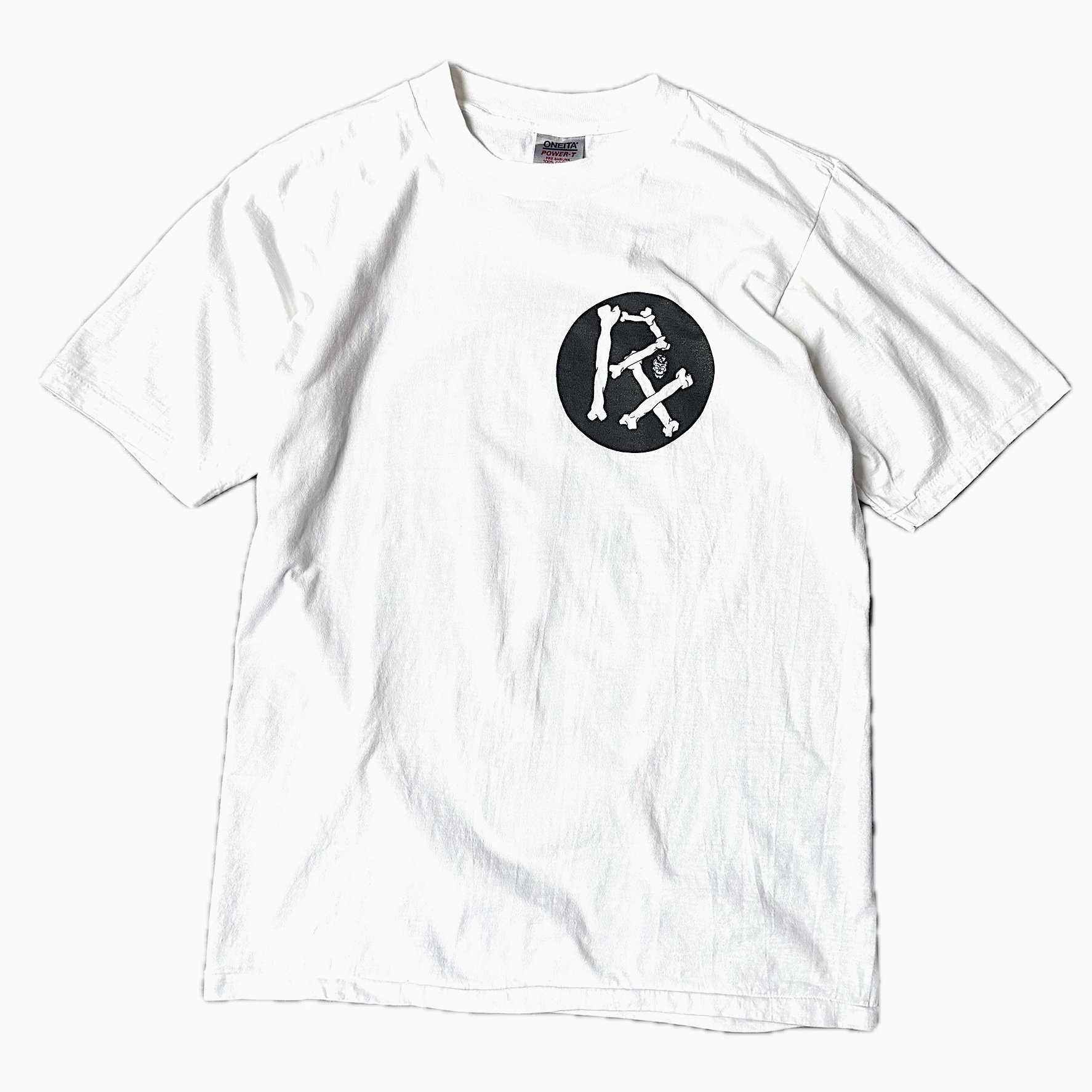 Vintage 90's【ONEITA】"SKULL&MORTAR" T-shirt の画像 2