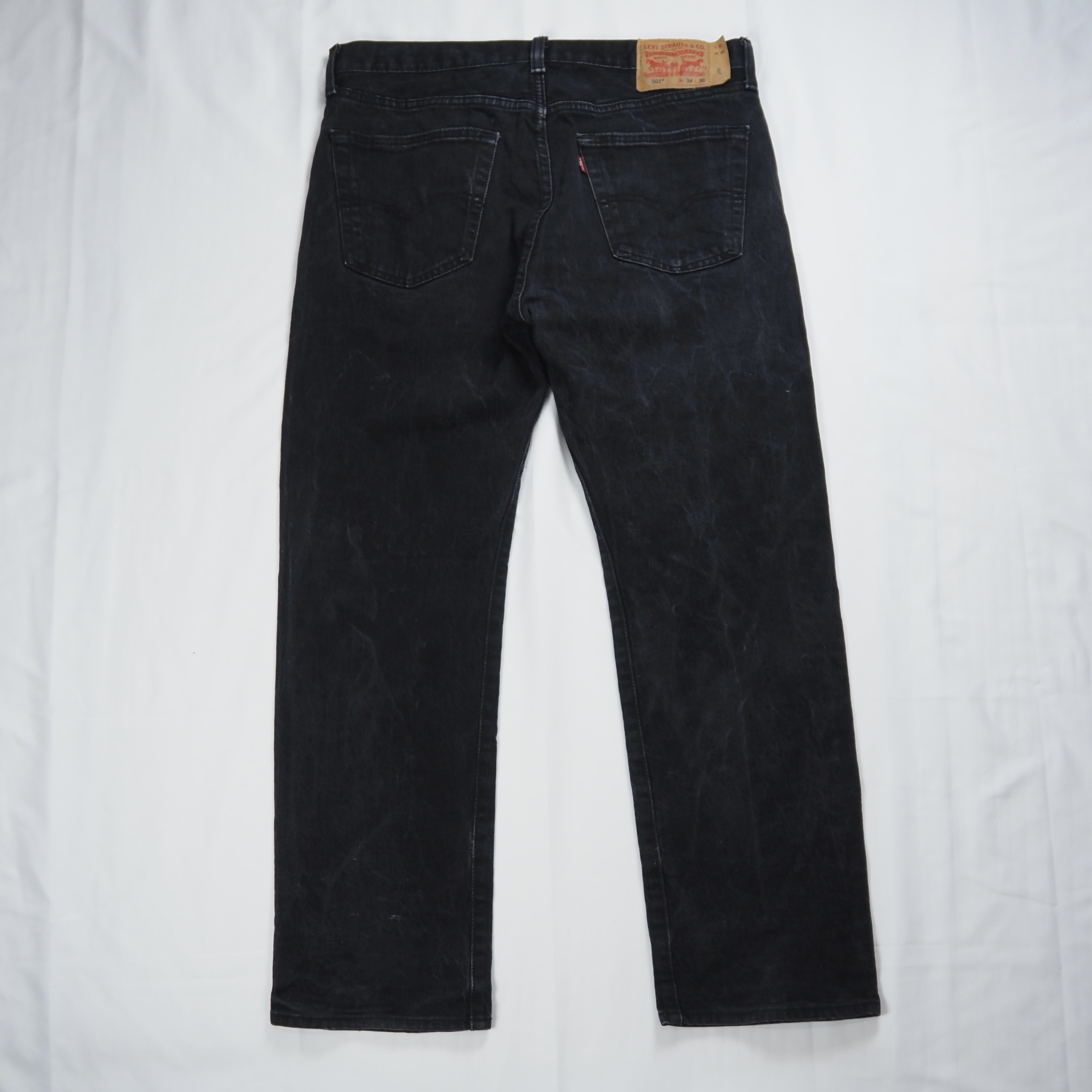 Levi’s 501 ブラック エジプト製 約35×29 の画像 10