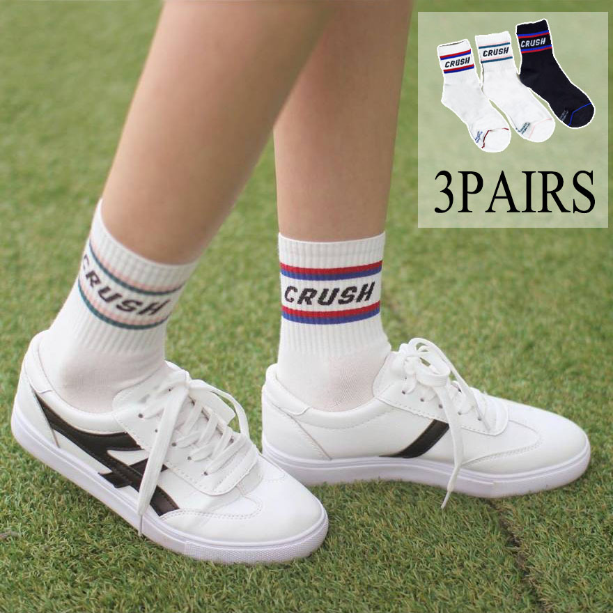 送料無料 靴下 レディース セール おしゃれクルーソックス シンプルデザイン スニーカー合わせ R By Chaussures 送料無料 靴下 レディース セール おしゃれクルーソックス シンプルデザイン スニーカー合わせ R By Chaussures