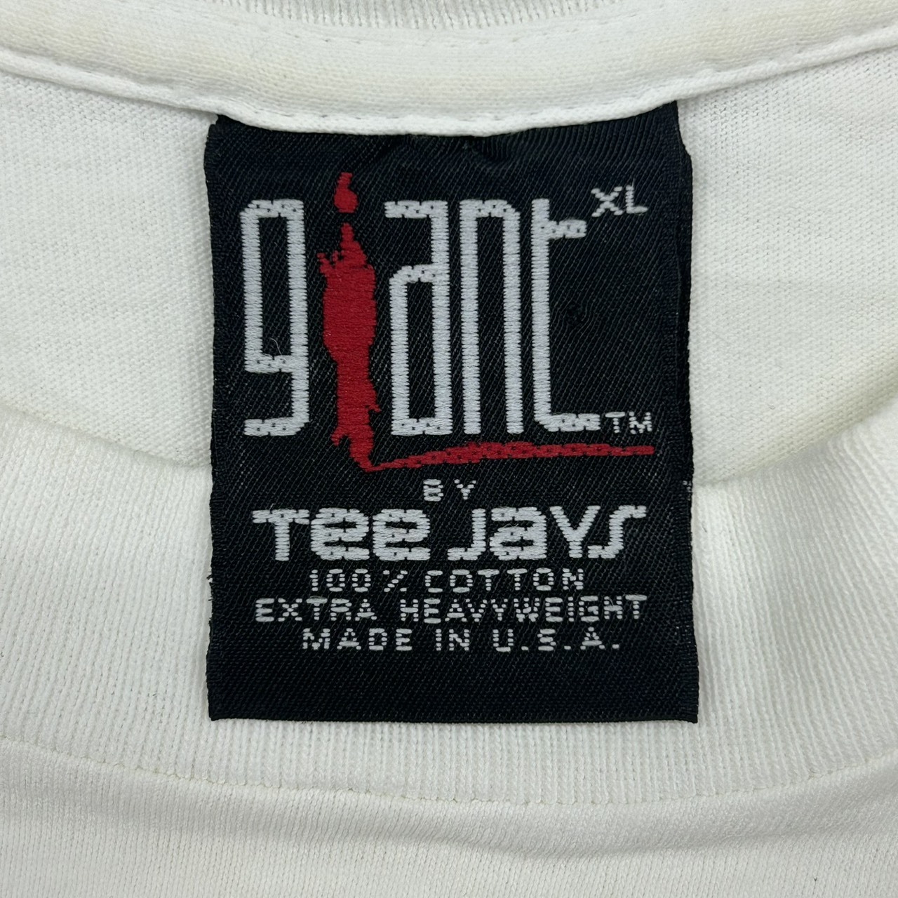 Red Hot Chili Peppers “Aztec” Vintage Band T-Shirt White GIANT XL の画像 3