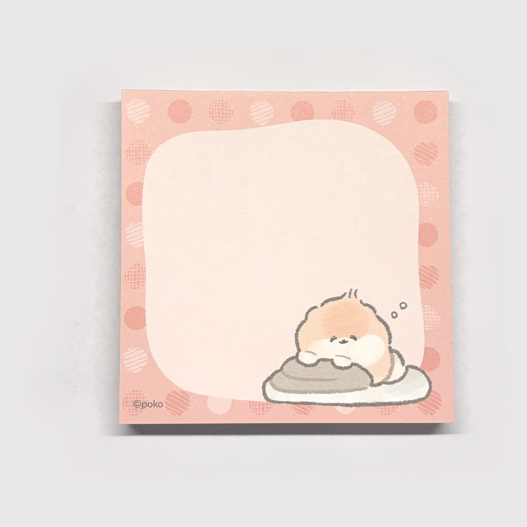 【メモパッド】ねぼすけぽぽち