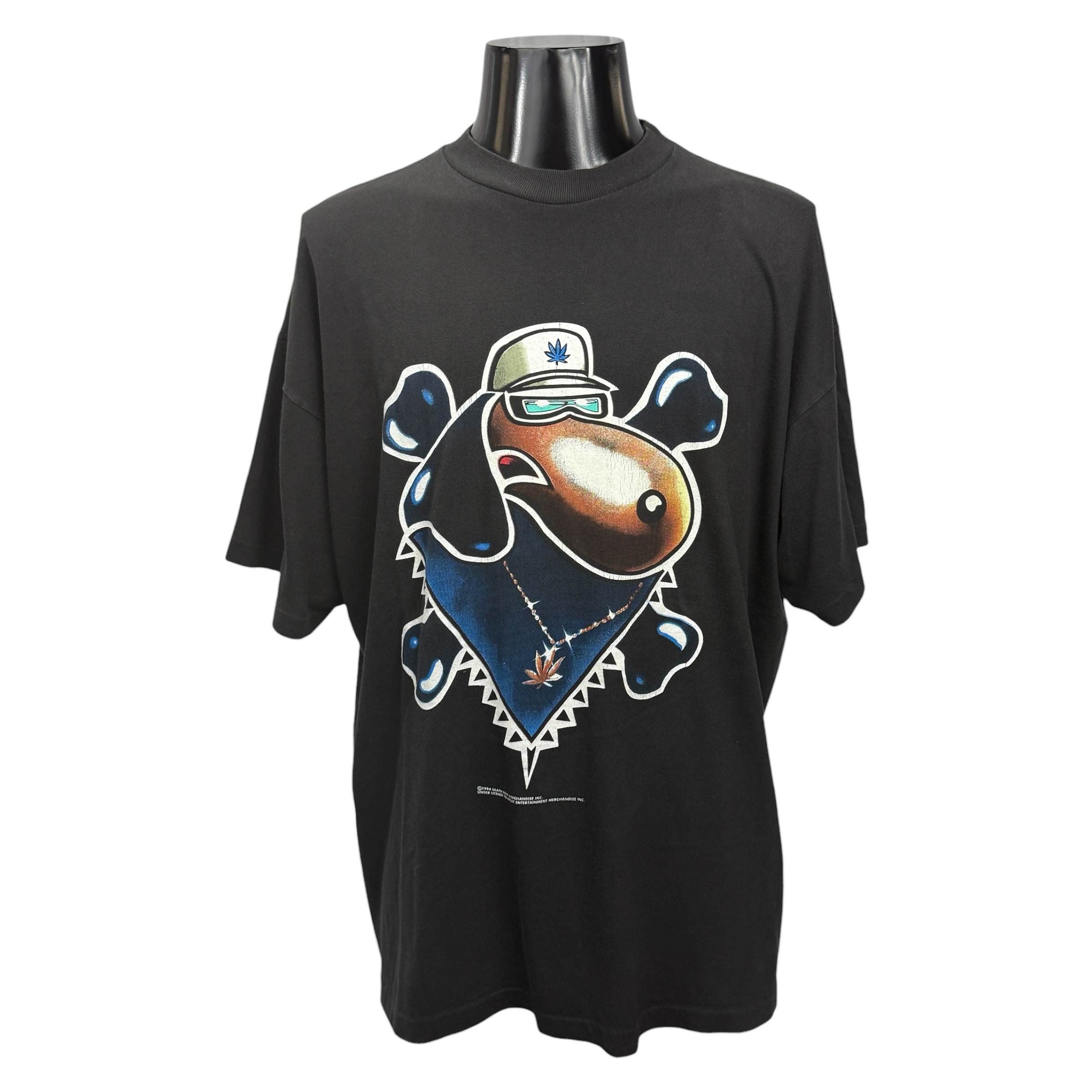 【SNOOP DOGGY DOGG】スヌープドギー ドッグ “CHARACTER DOG” 90’s Vintage Tシャツ