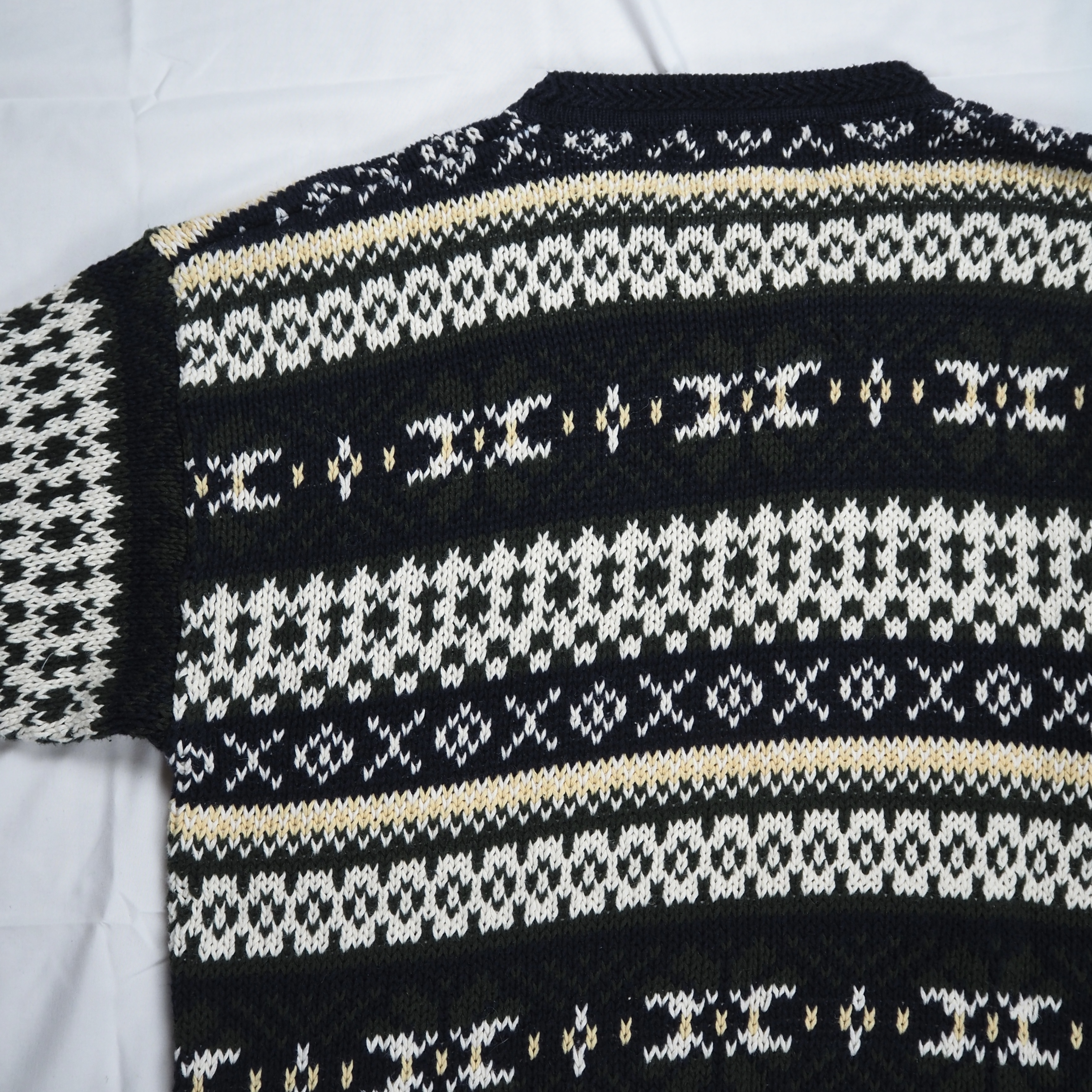 00’s IVY CREW コットンニット XLサイズ の画像 10