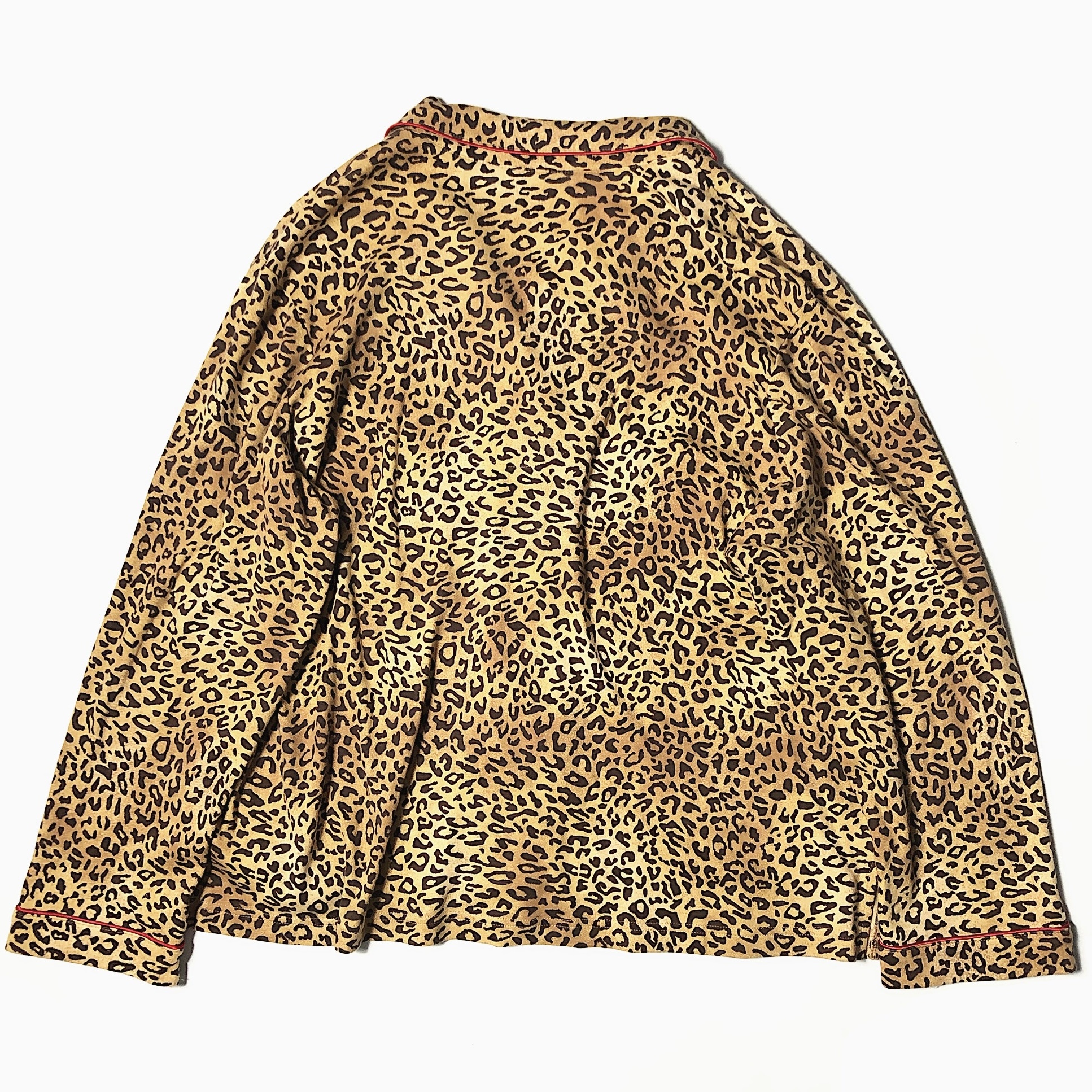 Vintage 80〜90's Leopard Pajama Shirt の画像 2
