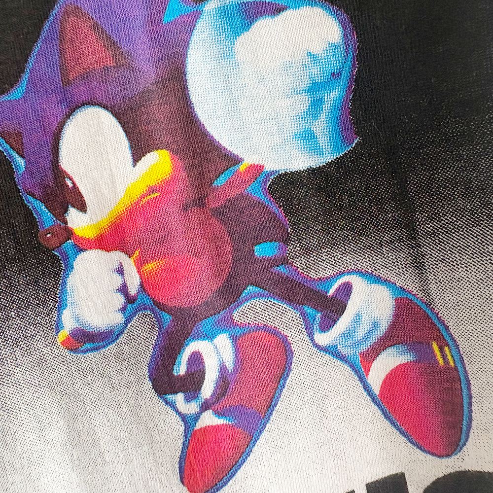 SEGA SONIC THE HEDGEHOG Single Stitch【古着/Tシャツ/希少品/90's】