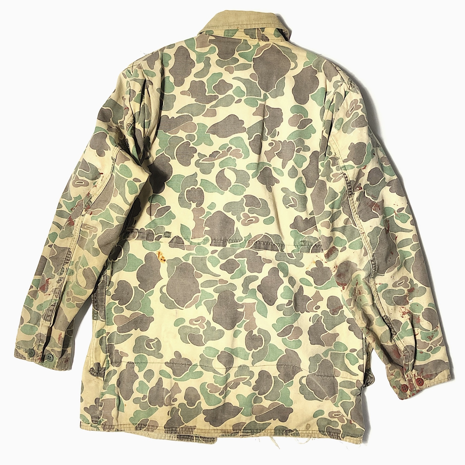 Vintage 60～70's【SEARS ACTIVE Sportswear】Grunge Camo Hunting Jacket の画像 2