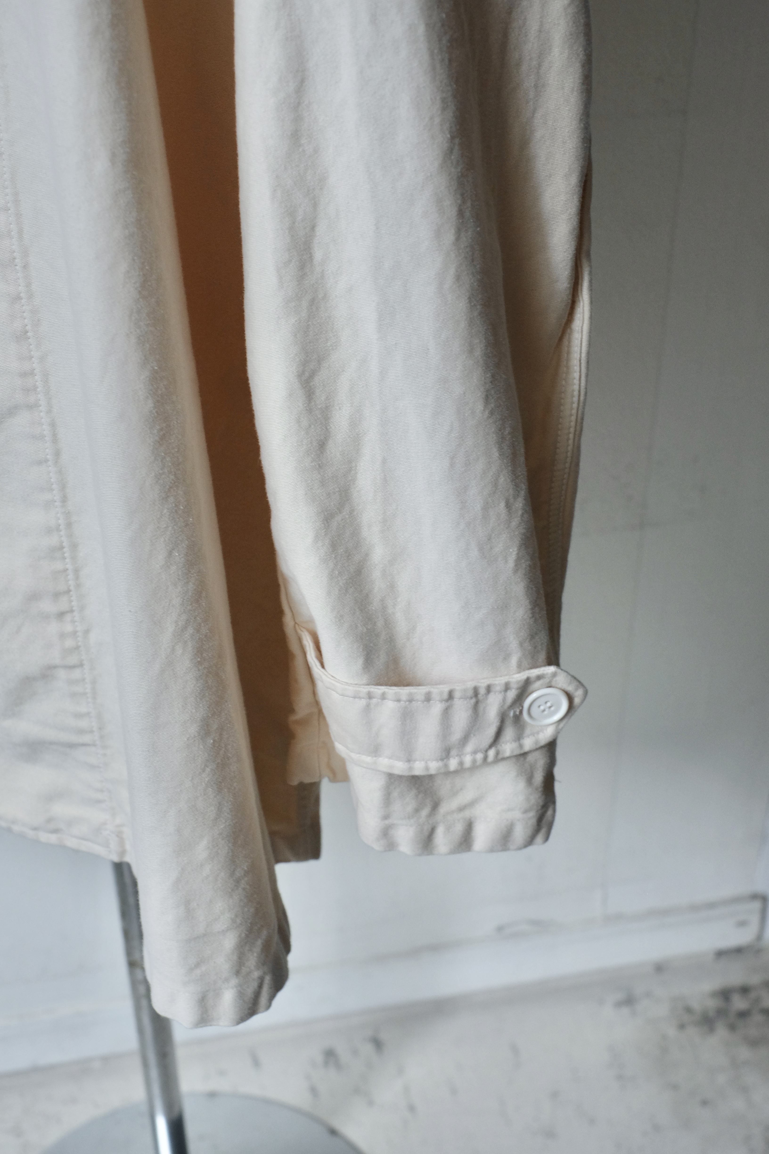Italian military over dye cook jacket “over dye” の画像 5