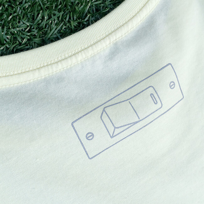 sasakure.UK 「ココロ♥ポッカリ」Tシャツ(レディース/シャーベットイエロー) - 画像3