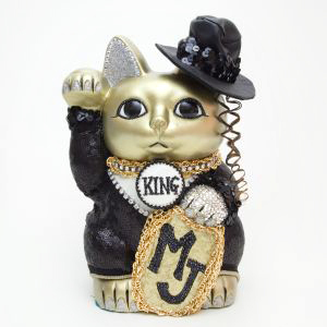 MJ king of...招き猫(MJ) / L-Size / 金(Gold)