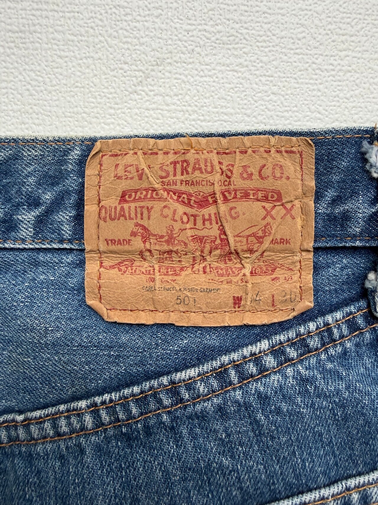 80s Levi's 501 80クロカン W34 L32 リーバイス の画像 4