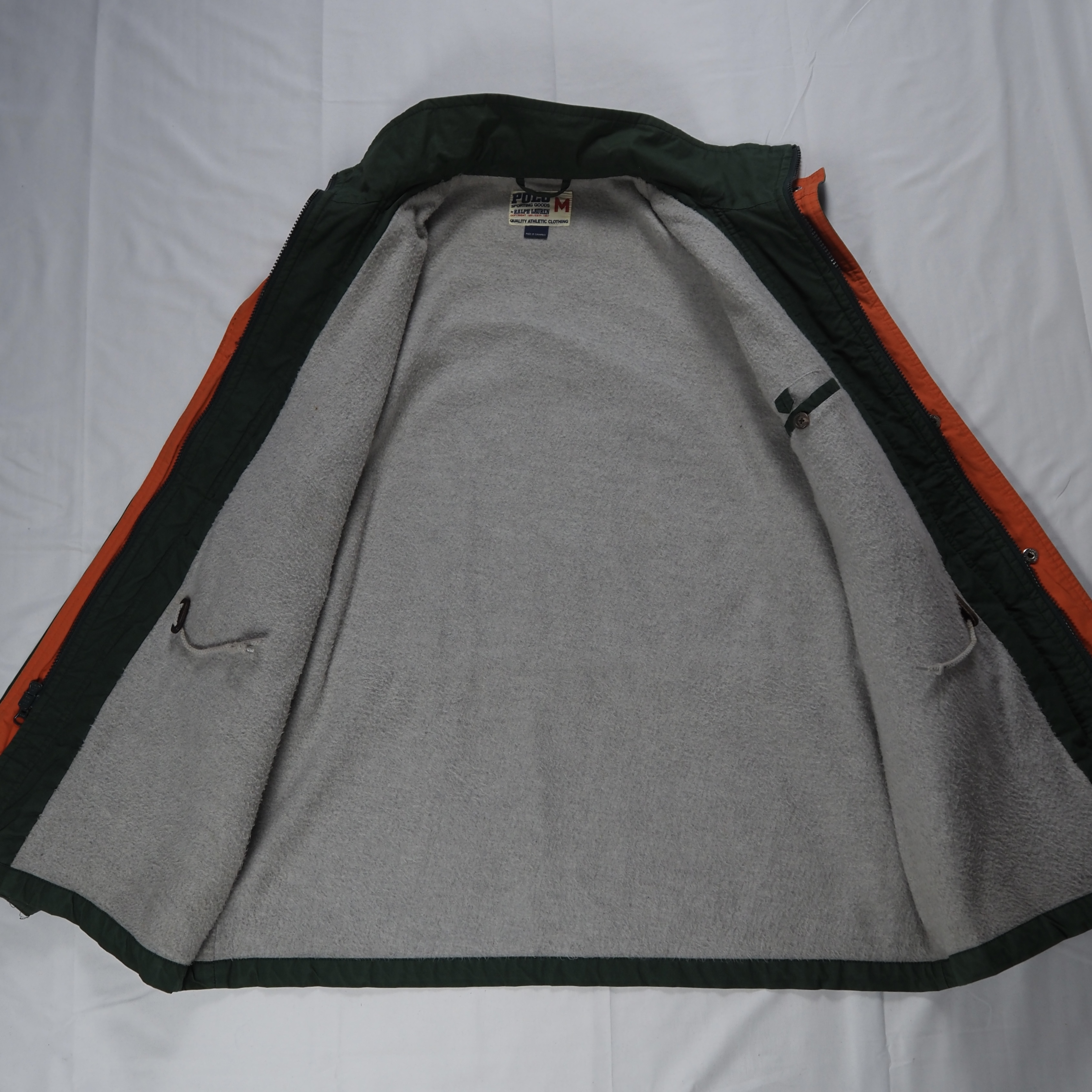 90’s Ralph Lauren ジャケット Mサイズ グリーン×オレンジ の画像 8