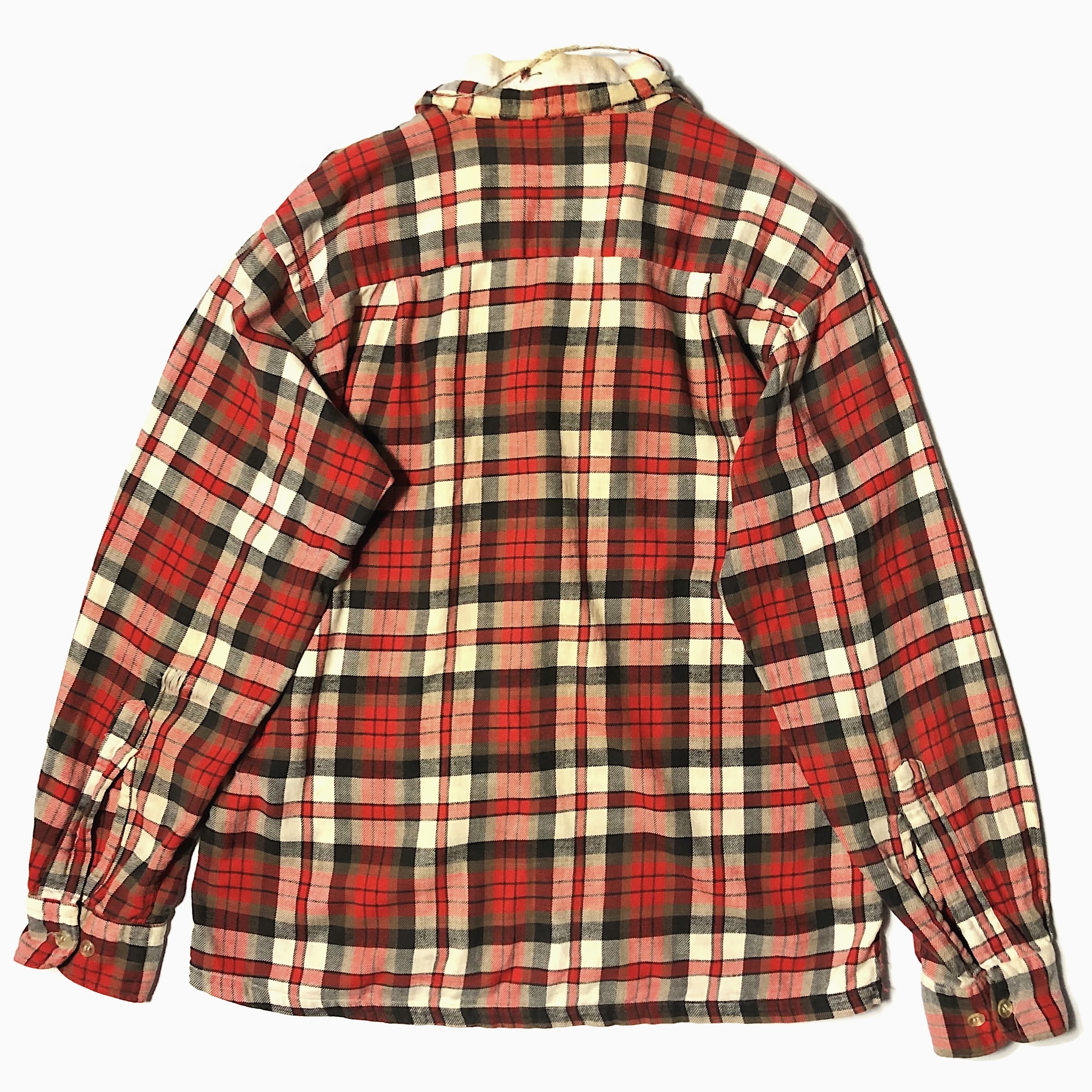 Vintage 60's【Cranbrook】Grunge Check Shirt の画像 2