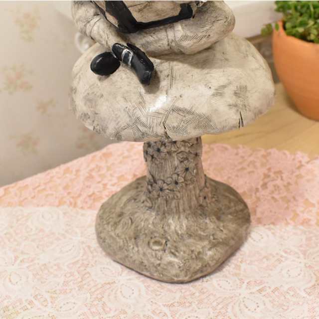 インテリア 輸入雑貨 アンティーク うさぎの置物 ラビット ブック ガーデニング オーナメント 雑貨 置物 ガーデン 庭 Wavethestone