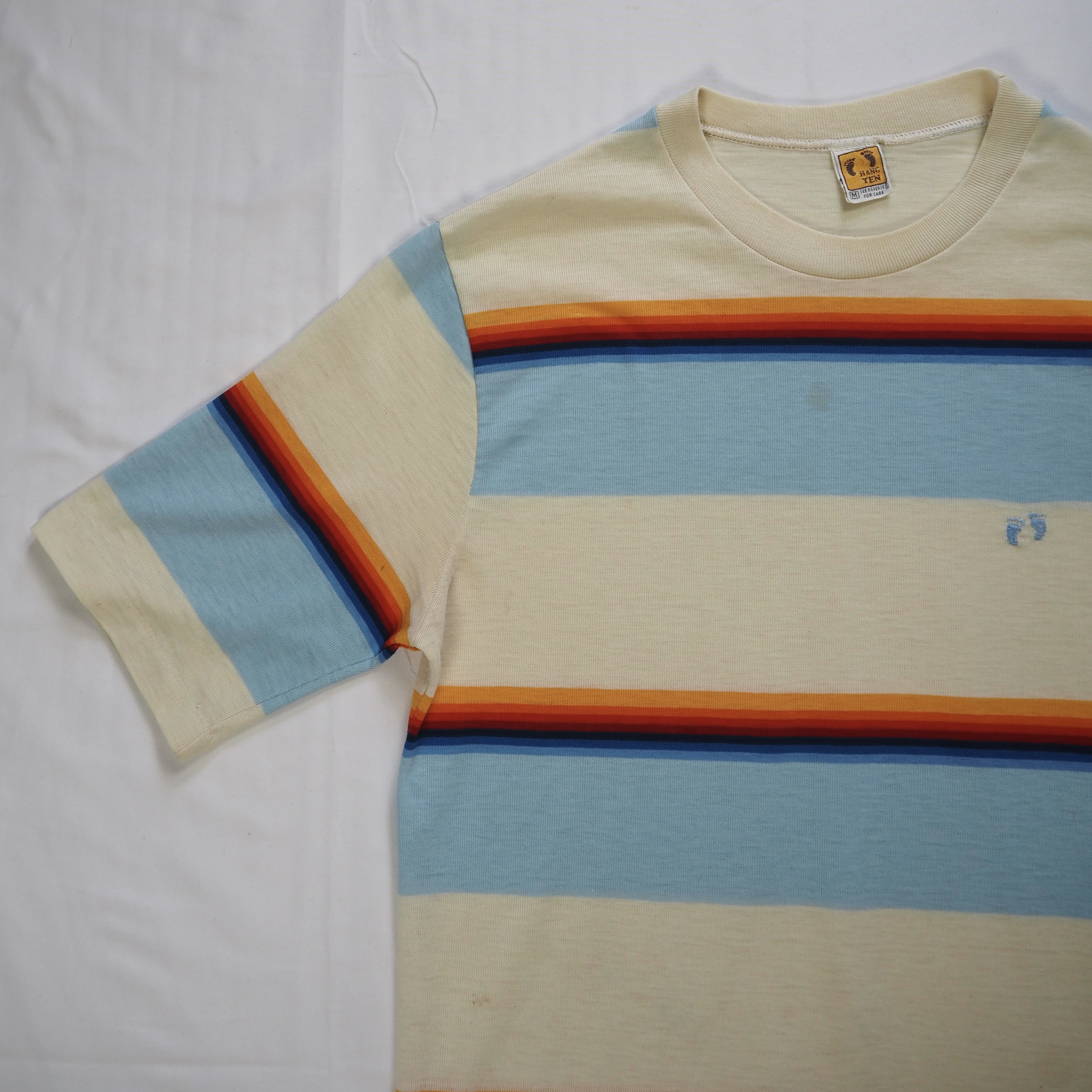 70’s-80’s Hang Ten ボーダーTシャツ Mサイズ の画像 6
