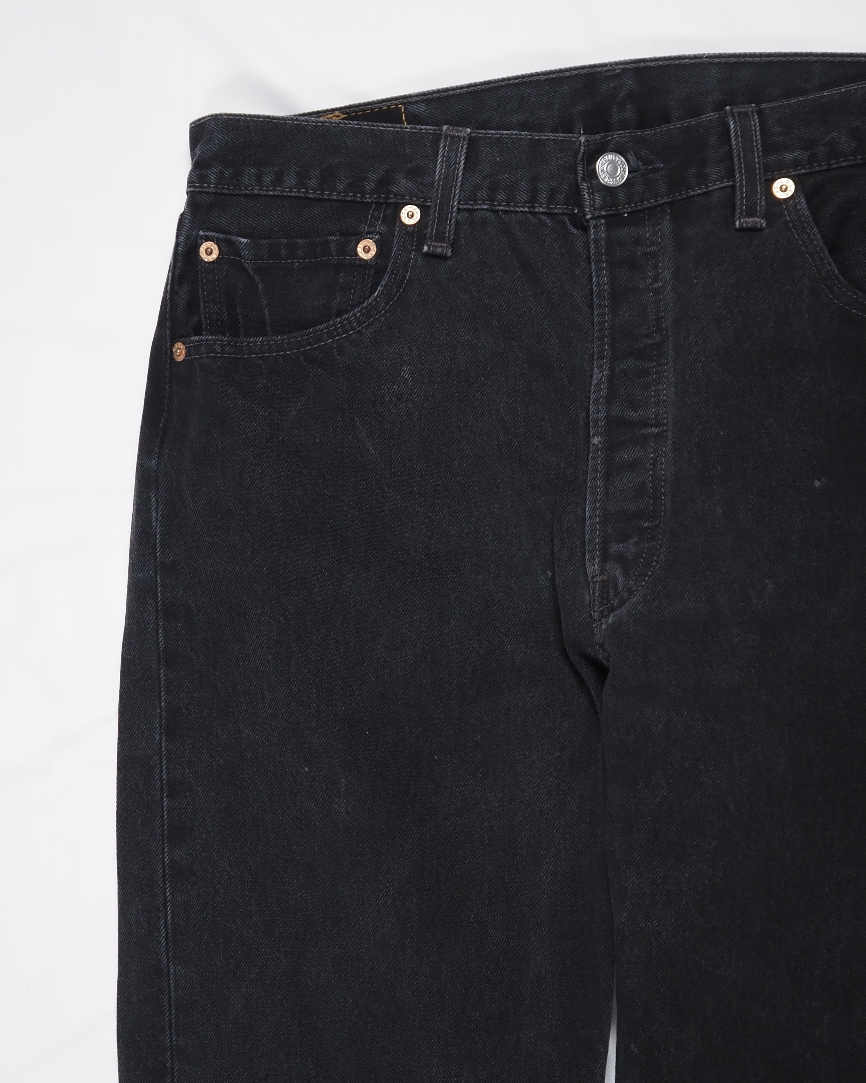 【VCM入荷】90’s Levi’s 501 ブラックデニム 34×30 ゴールデンサイズ！ の画像 4