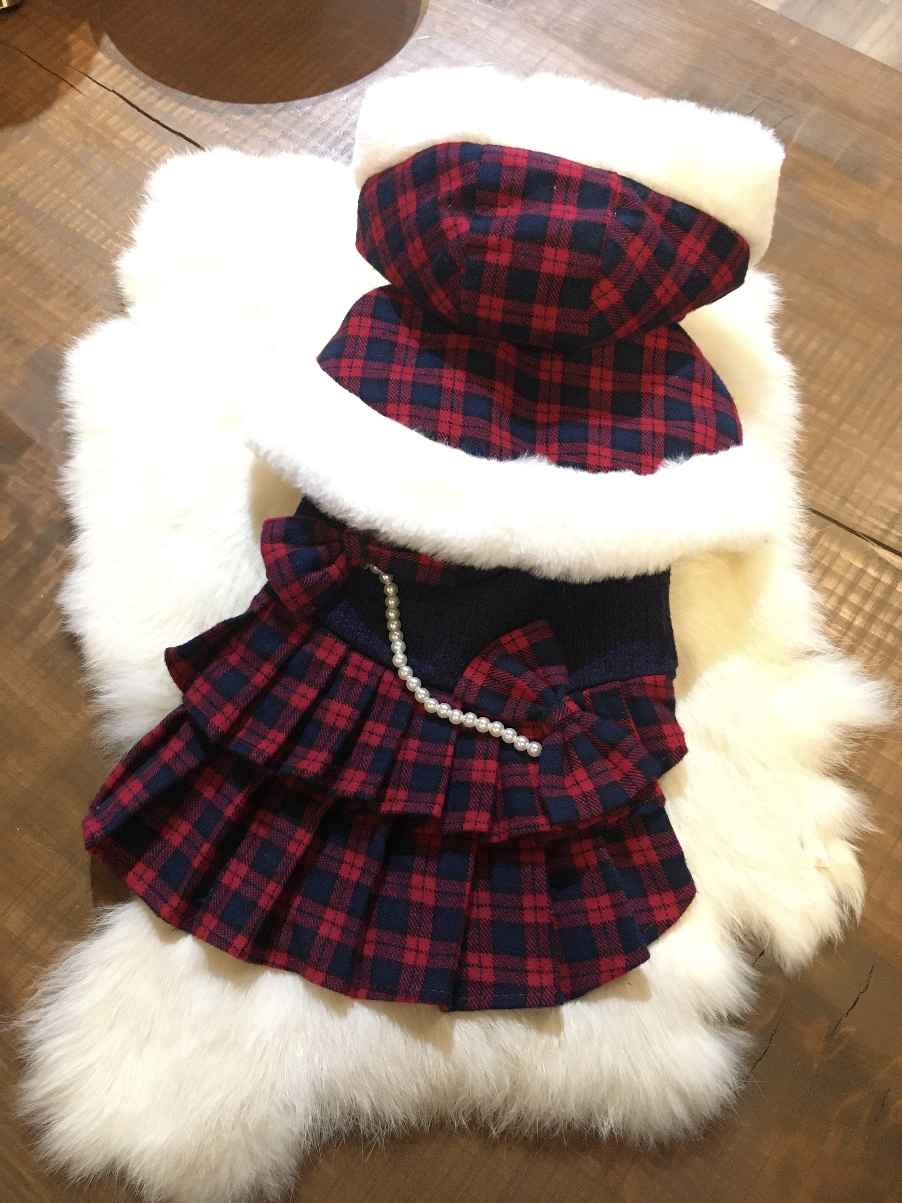 ファーケープ付きワンピース2点セット ｍｅｌｉｍｅｌｏ