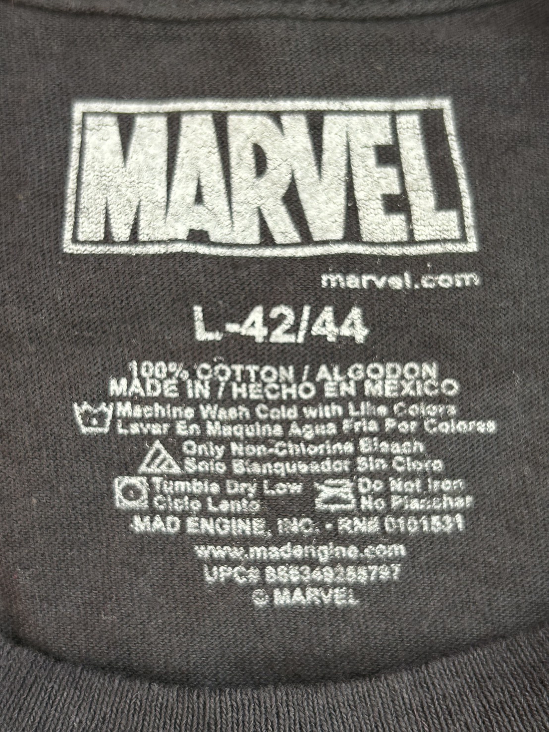 MARVEL マーベル  イラスト ハルク スパイダーマン US古着 の画像 3