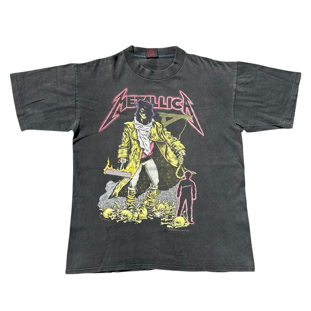 Metallica “...And Justice for All” 90s Vintage Graphic T-Shirt – L