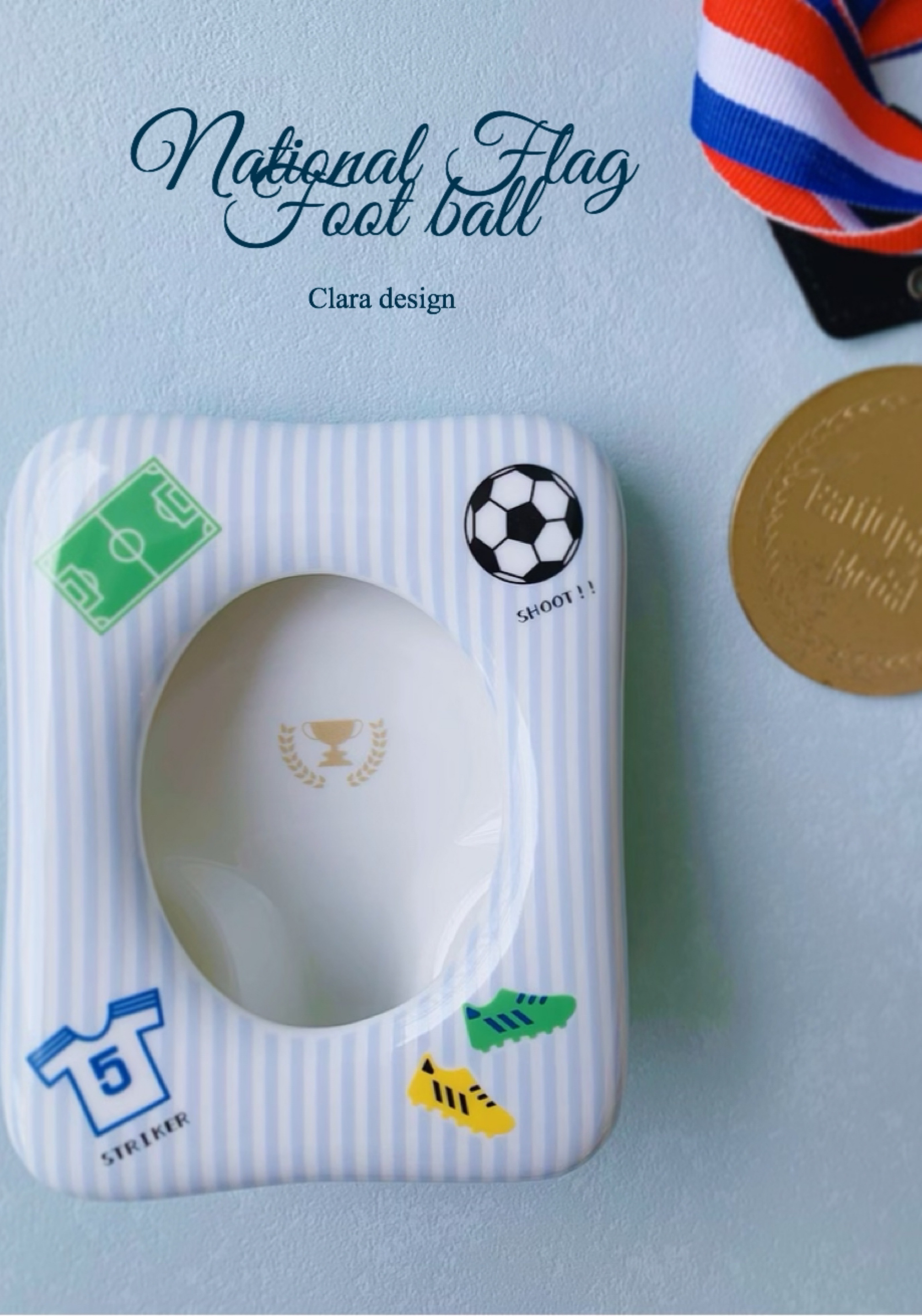 世界の国旗 サッカー強豪19か国 Clara Design クララデザイン