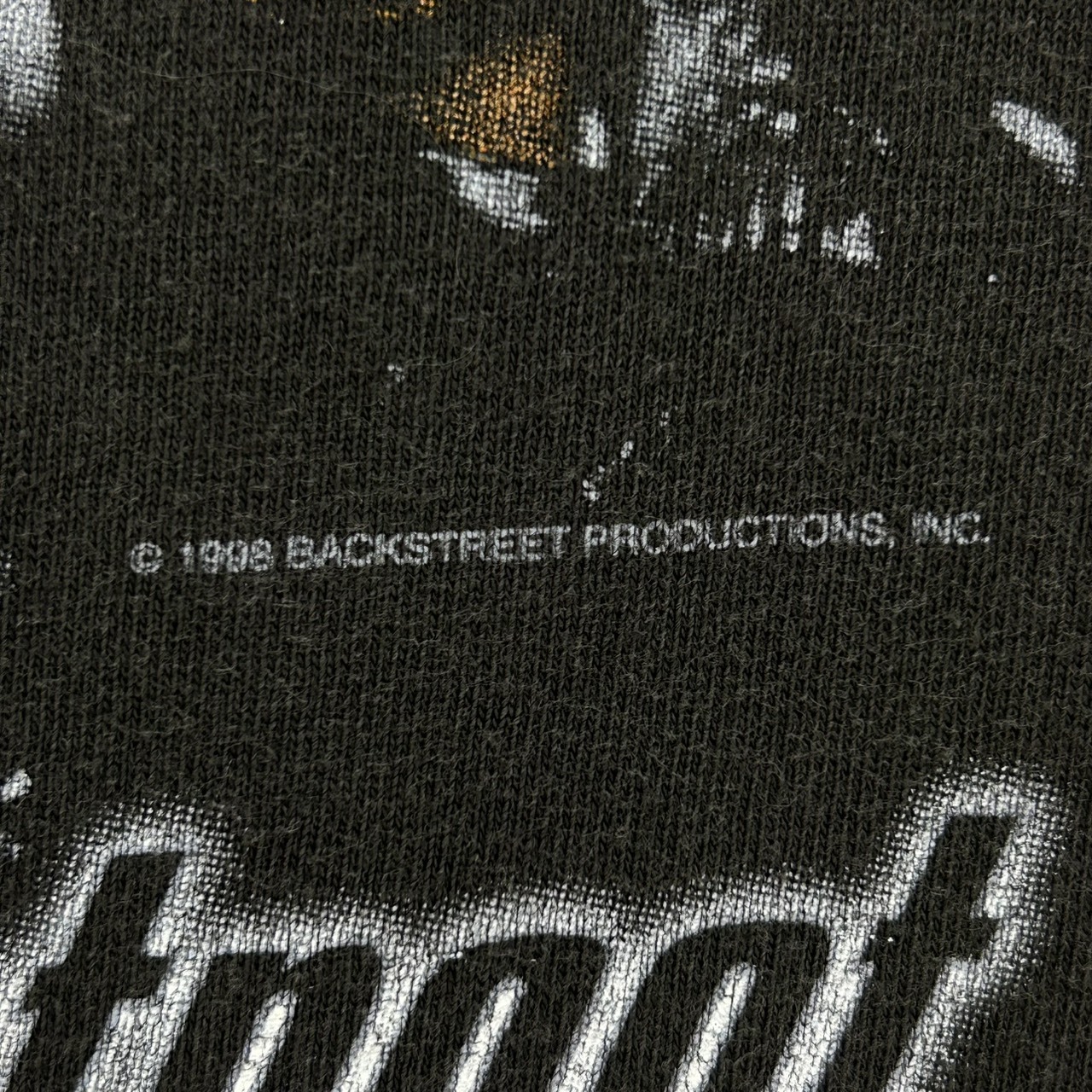 Backstreet Boys バックストリート・ボーイズ グループフォトTシャツ ブラック / XL の画像 7
