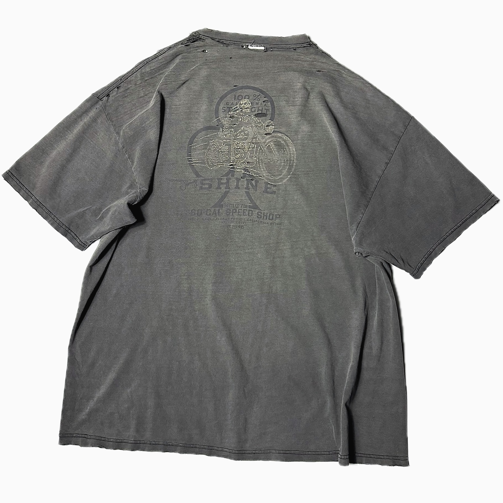 Vintage【Hanes】"Jimmy SHINE" Grunge T-shirt の画像 2
