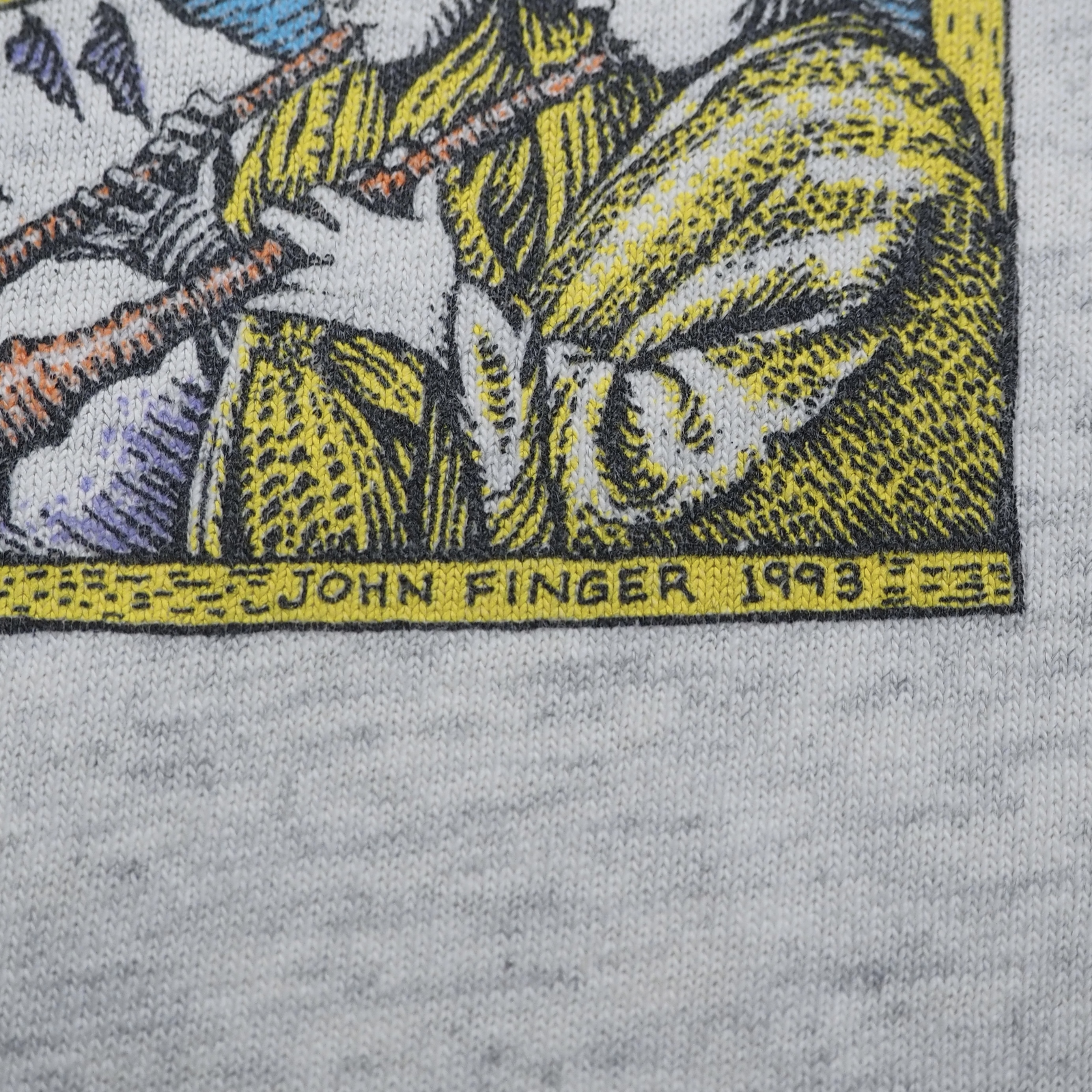 90’s 世界地図Tシャツ グレー アメリカ製 の画像 12