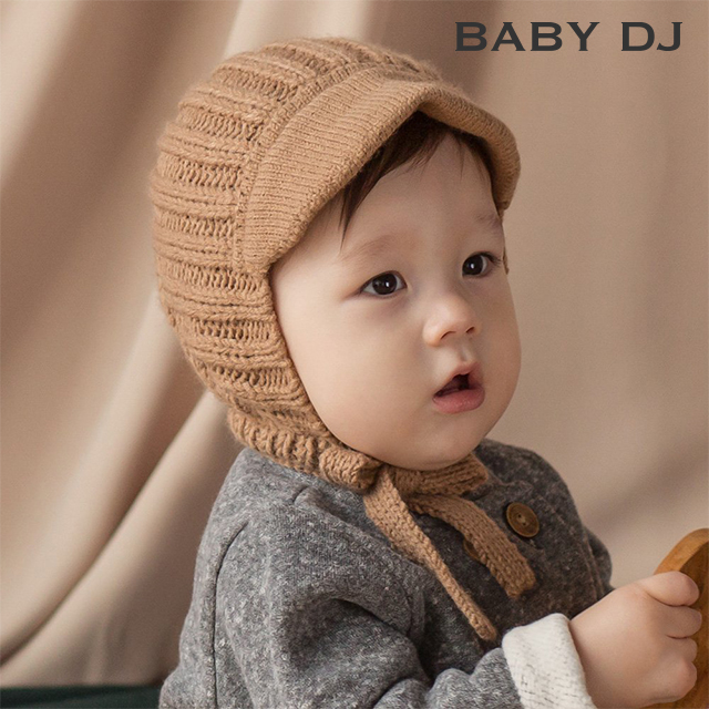 つば付きニット帽 Baby Dj 子供服 出産祝い プレゼント キッズファッション ベビー服 つば付きニット帽 Baby Dj 子供服 出産祝い プレゼント キッズファッション ベビー服