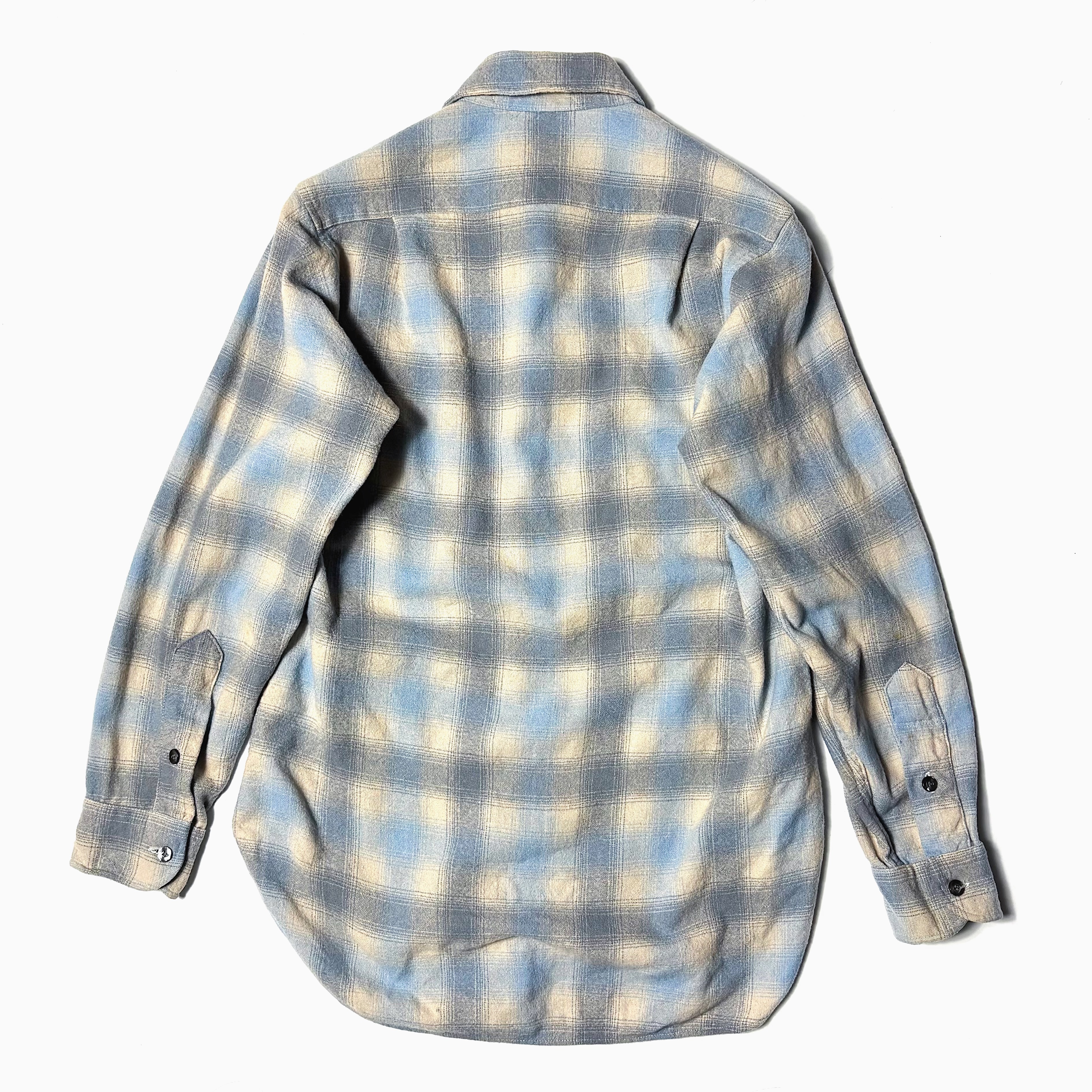 Vintage 70's【Pendleton】Ombre Check Shirt の画像 2