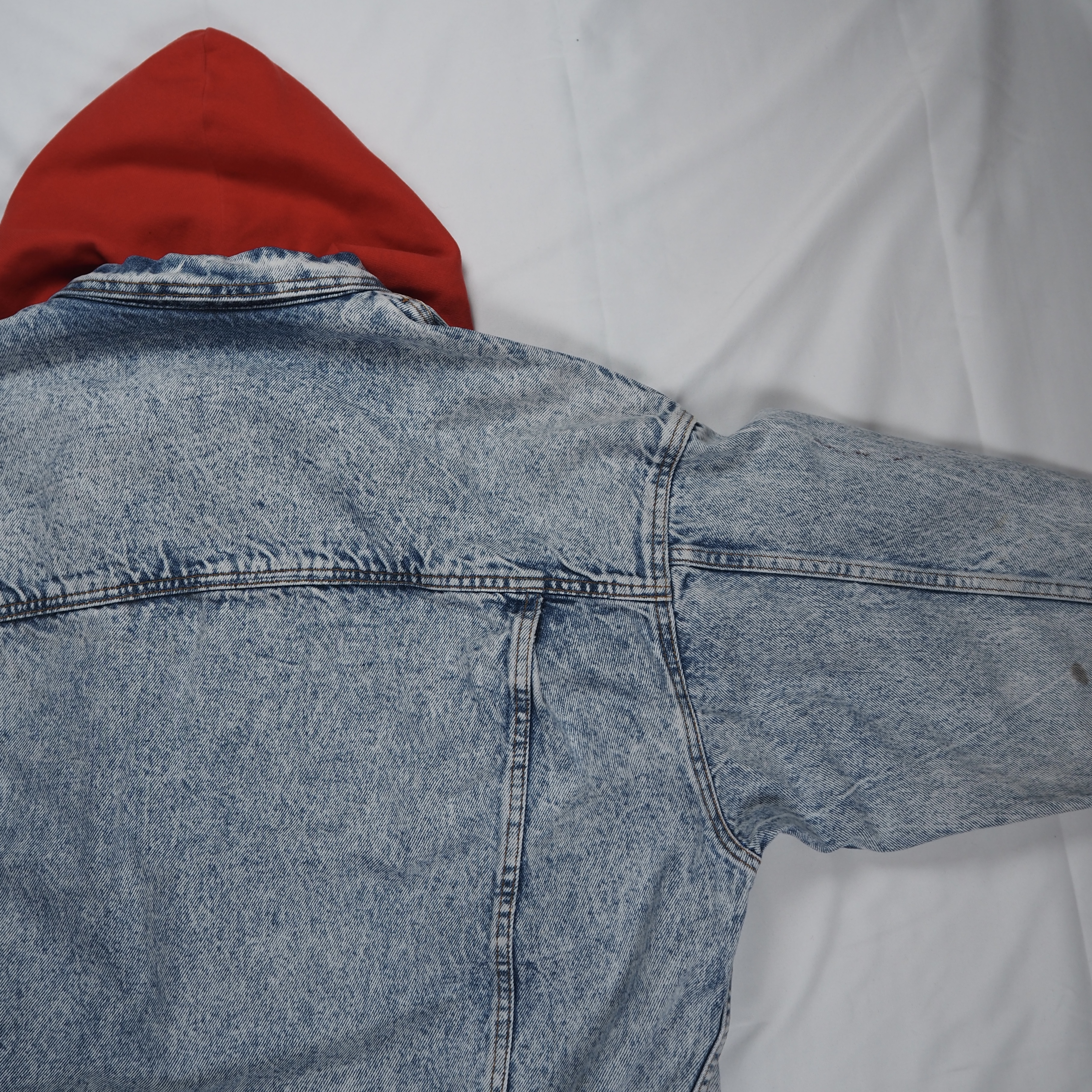 【珍リーバイス】80’s Levi’s Denim Hoodie Jacket の画像 14