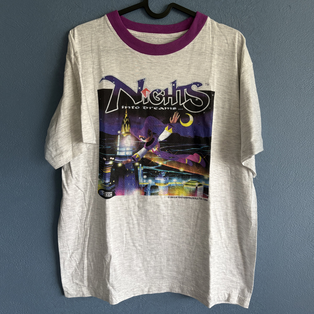 SEGA NIGHTS（ナイツ）NiGHTS into Dreams… Single Stitch【古着/Tシャツ/希少品/90's/eBay出品中】