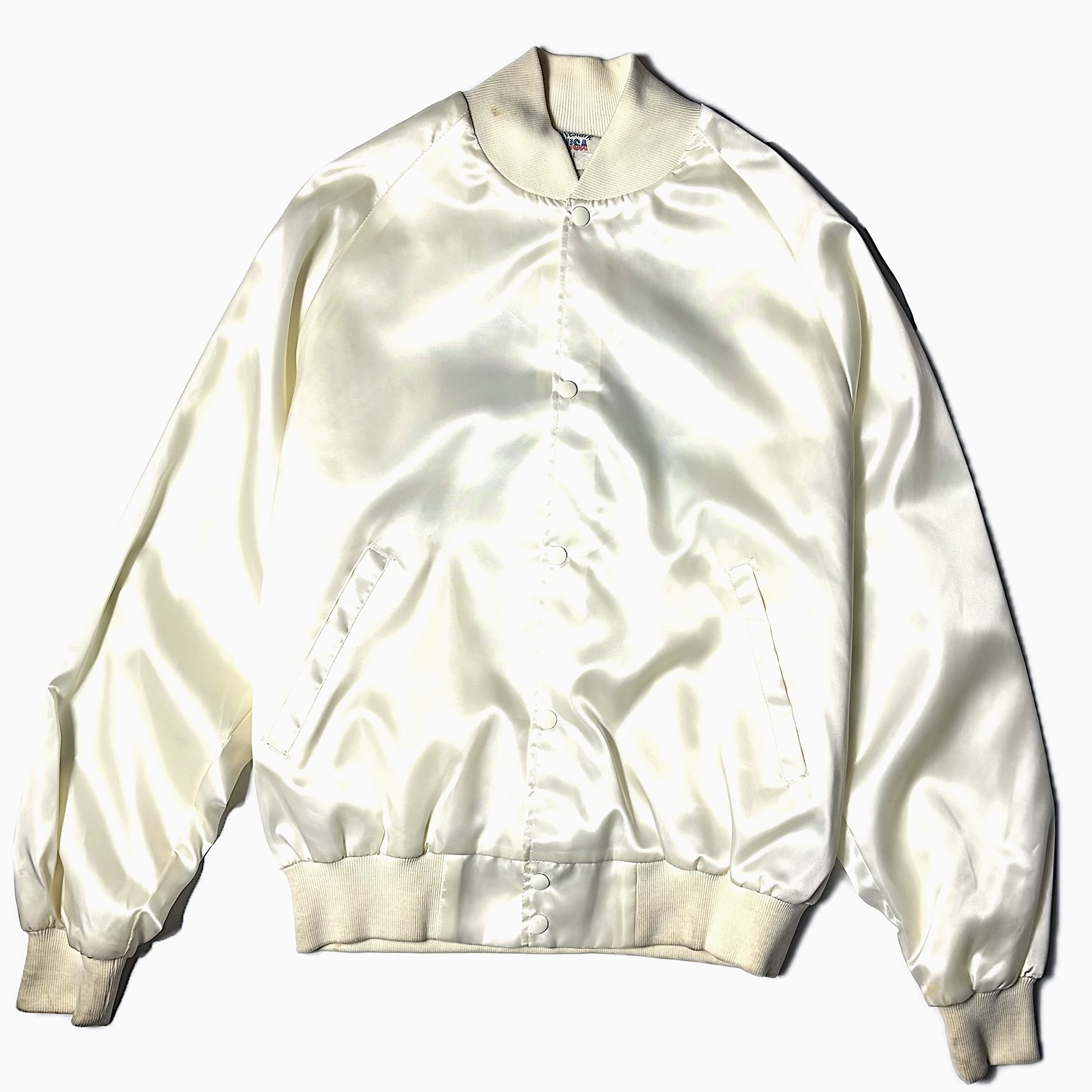 Vintage 80〜90's【Westark】"THE BEATLES" Satin Jacket の画像 2
