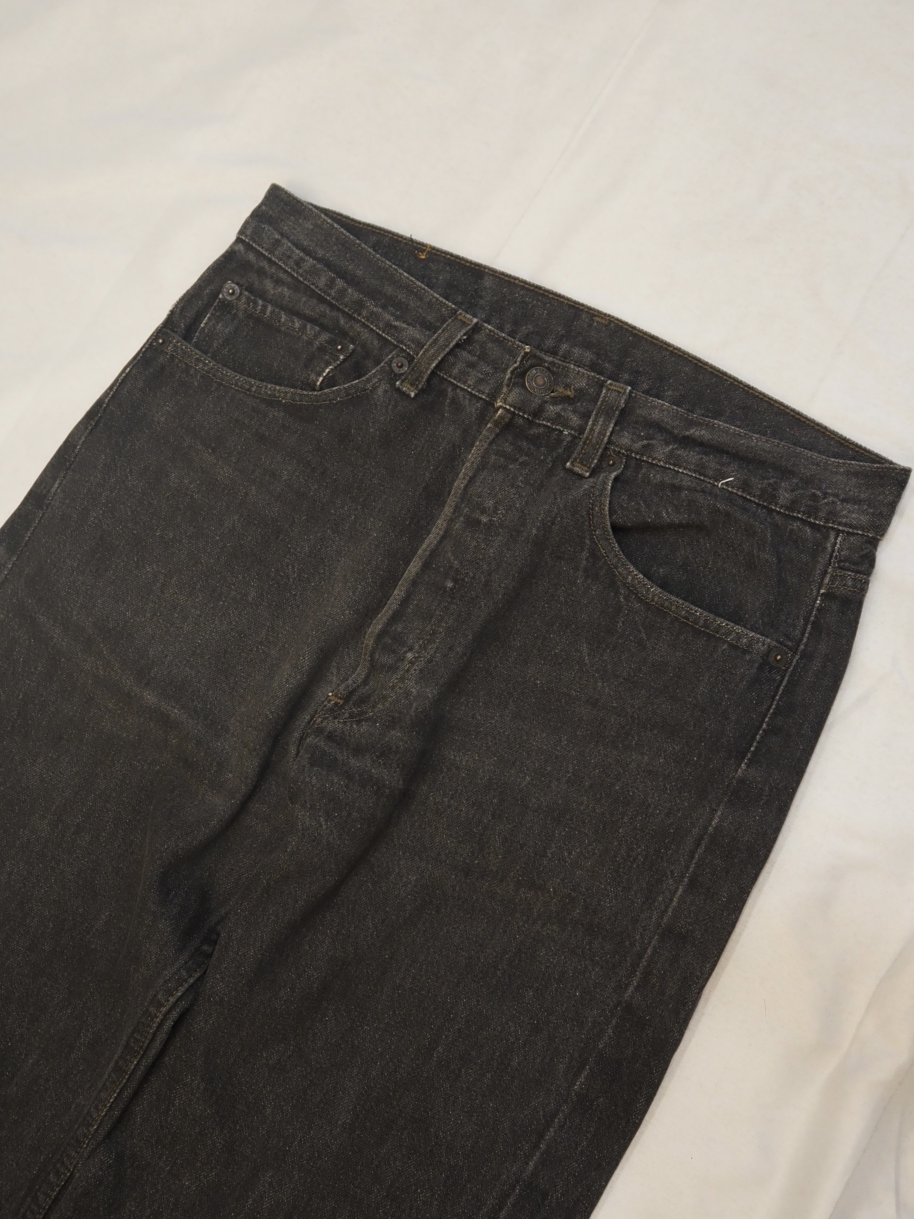 90’s Levi’s 501 Black Denim “先染め" "アメリカ製" の画像 2