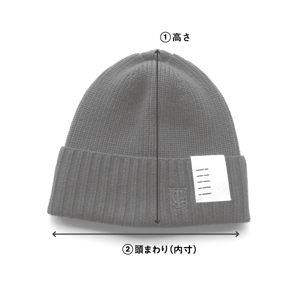 ニットキャップ オレンジ Toiro Knitwear