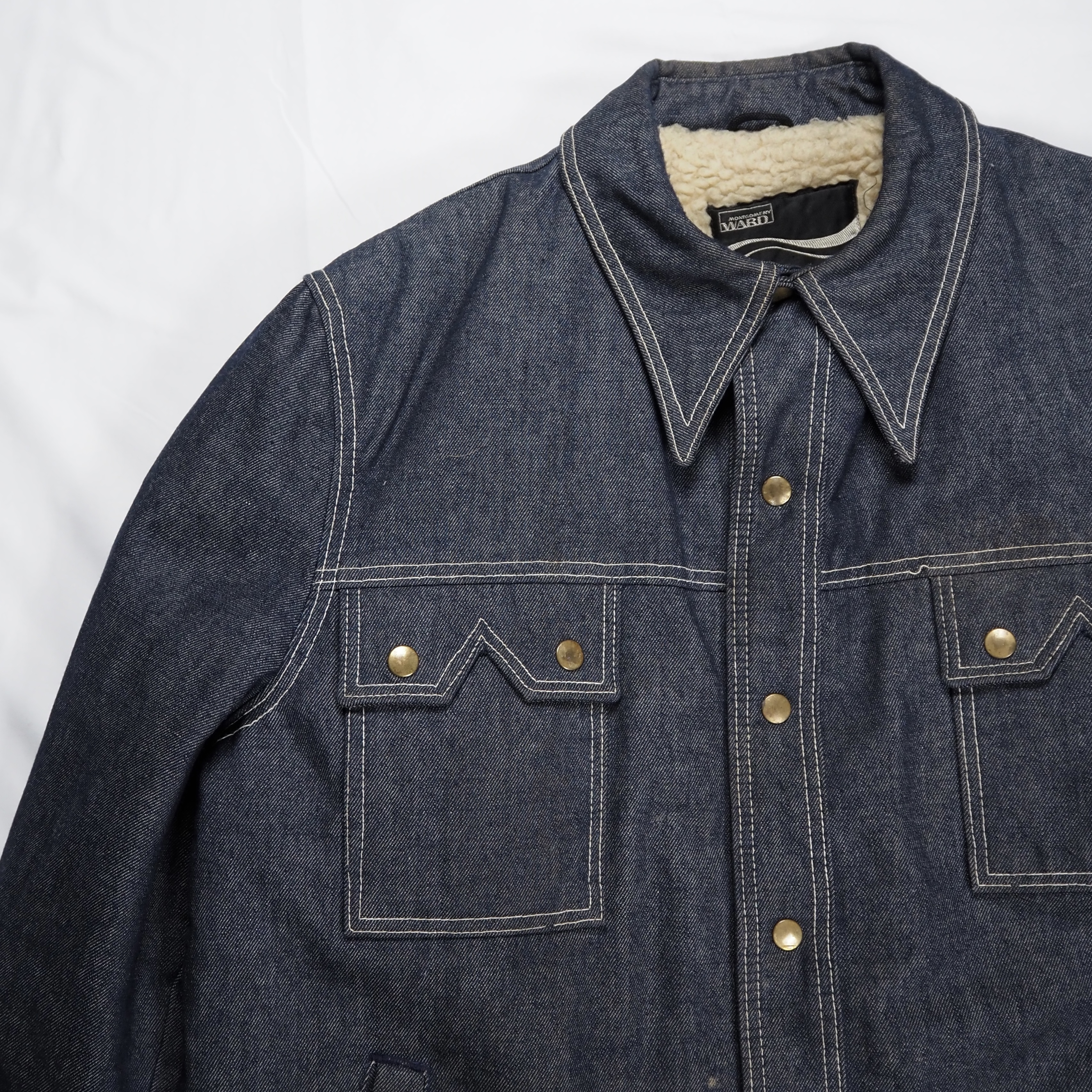 70’s Montgomery Ward ランチジャケット XL の画像 4