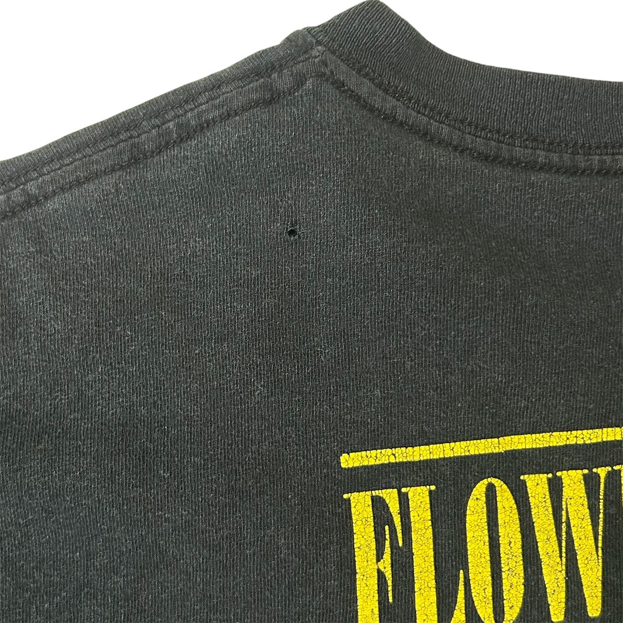 Nirvana スマイルロゴ Tシャツ 1992 Copyright グランジ フェード ブラック Fits XL の画像 19