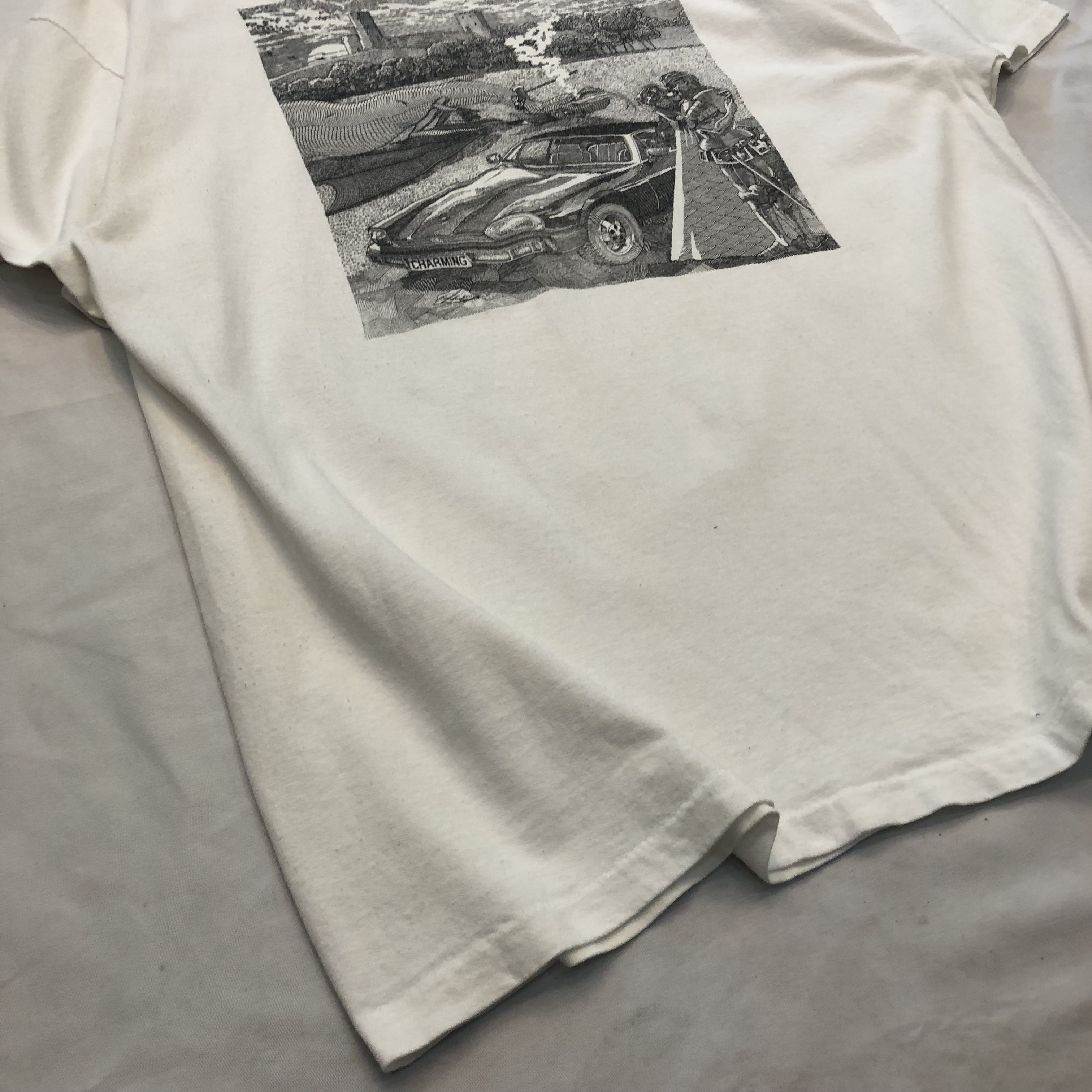 90’s Hanes Tee “Dragon and Knight" の画像 5