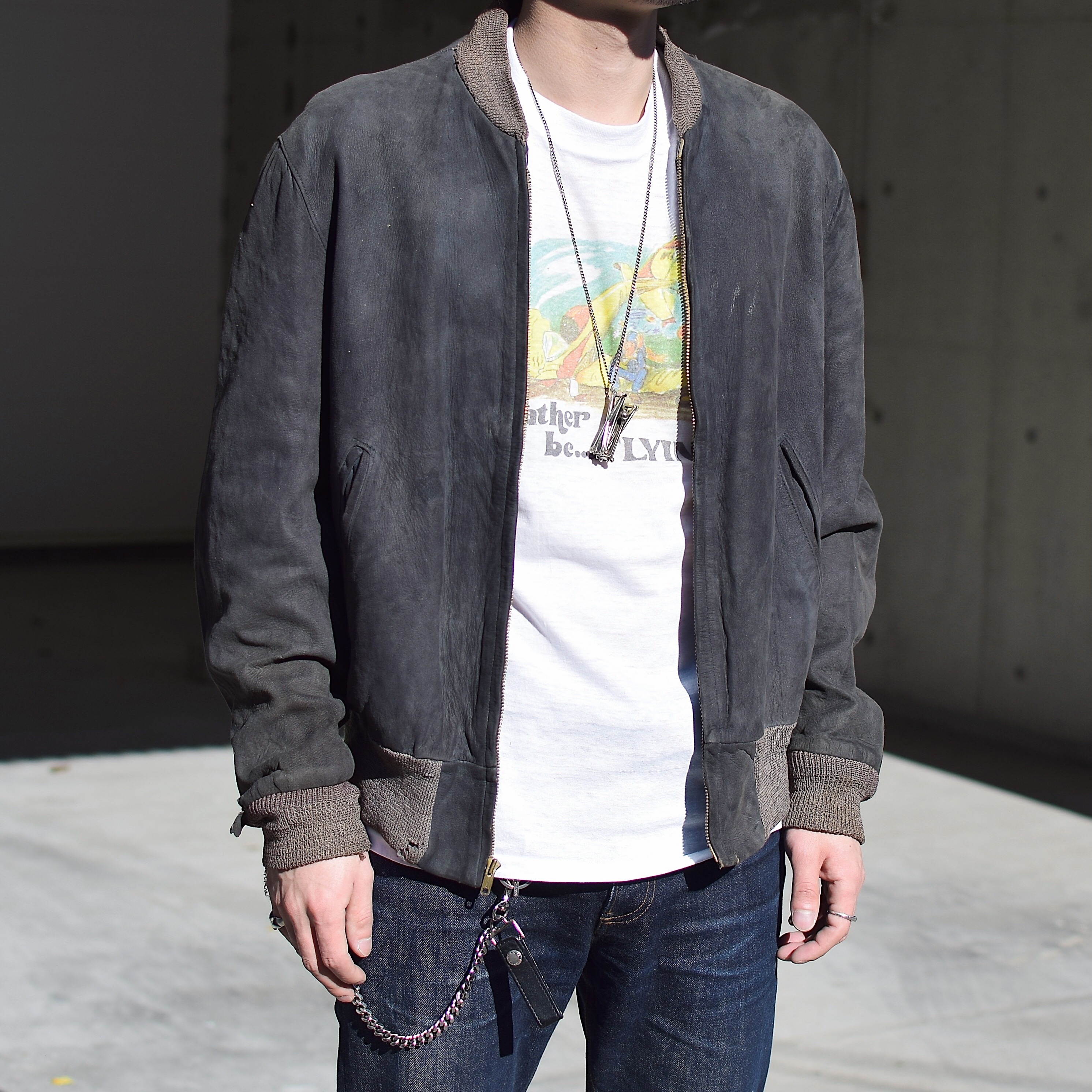 Vintage 50's【HERCULES Outerwear by Sears】Grunge Suede Jacket の画像 4