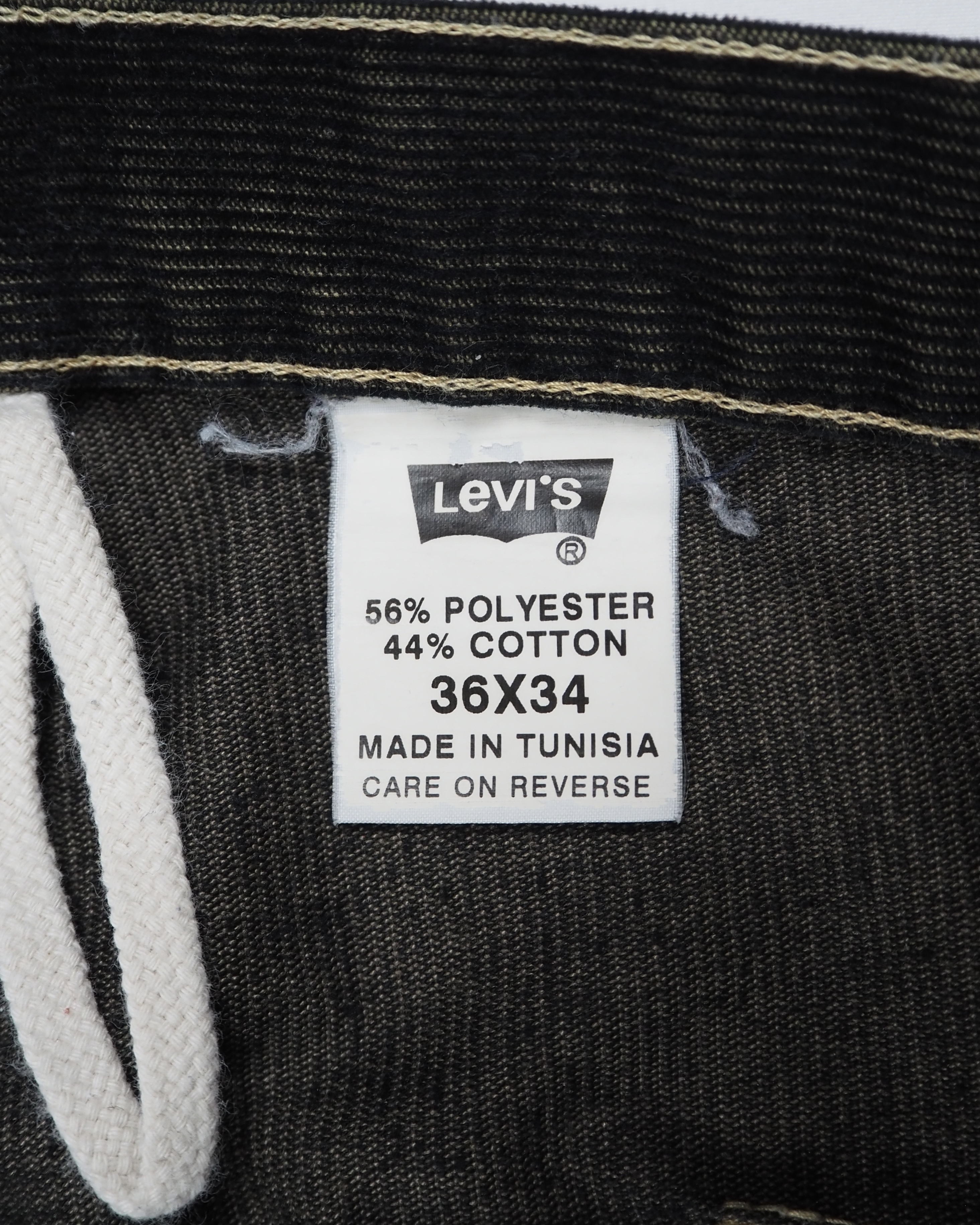 【VCM入荷】00’s Levi’s Engineered 立体裁断 コーデュロイパンツ 36×30 の画像 5