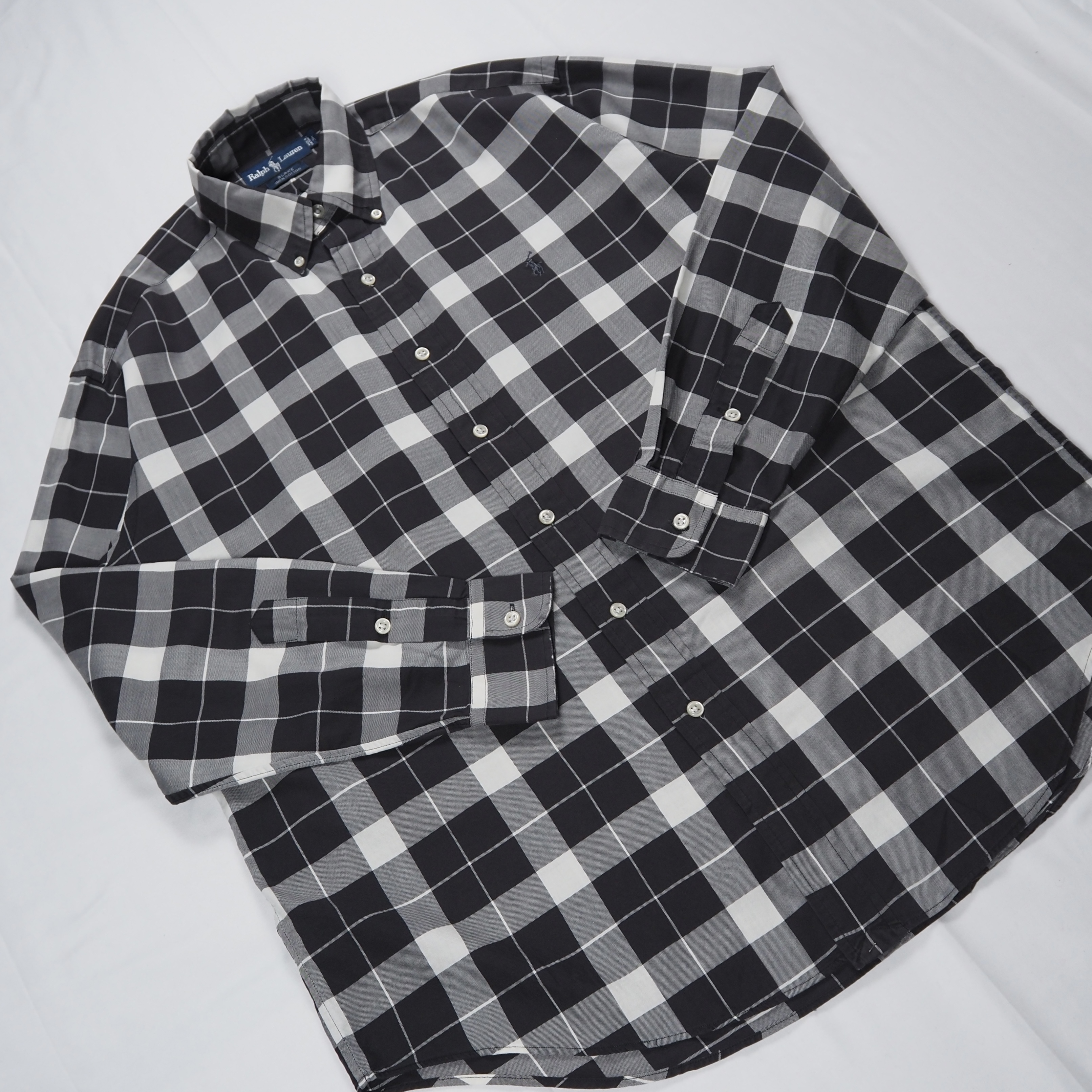 90’a Ralph Lauren Blake コットンシャツ Mサイズ の画像 5