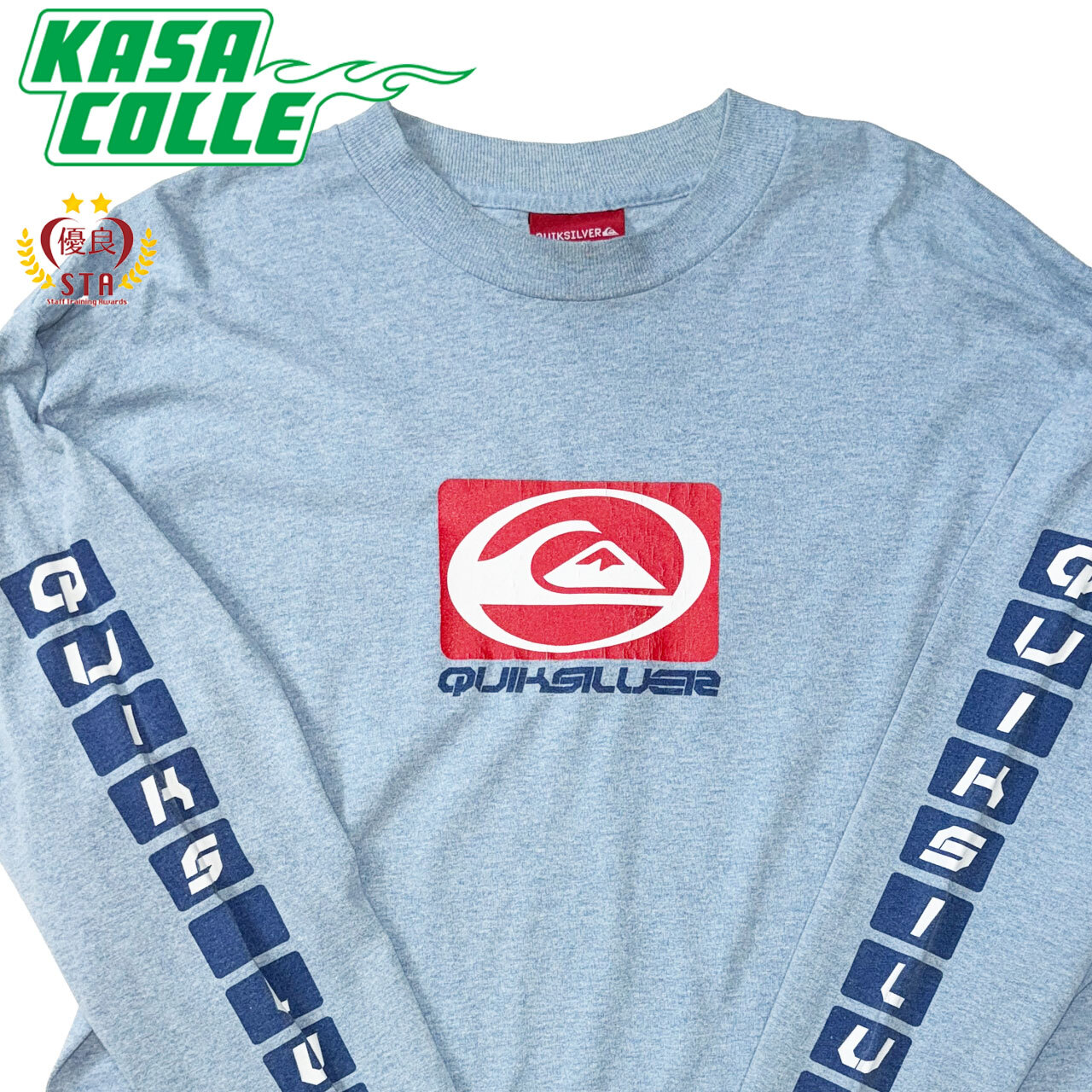 【QUIK SILVER】クイックシルバー ロングTシャツ XL
