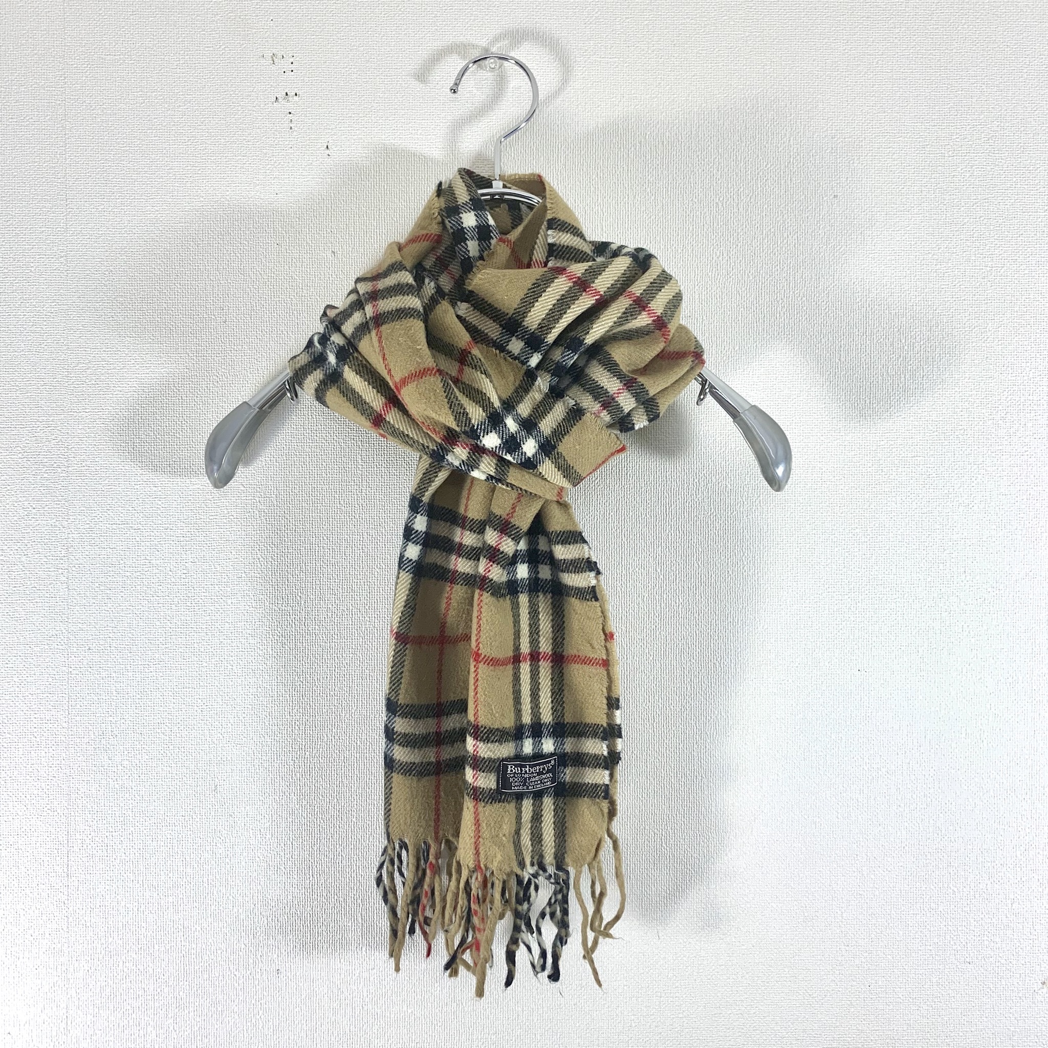 Burberry マフラー ノバチェック柄 古着屋 Kafuca