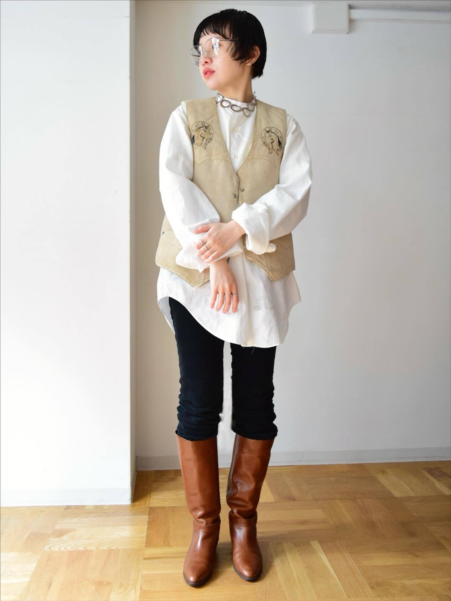 vintage "ARROW" dress shirt の画像 9