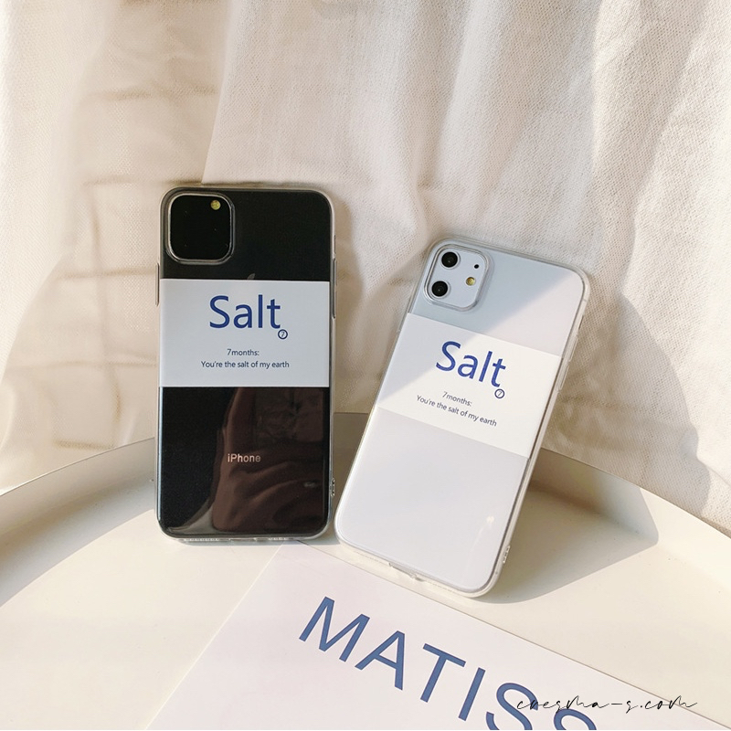 Salt 塩 おもしろ Tpu Iphoneケース Cresma S 最短当日発送 卸売も可能
