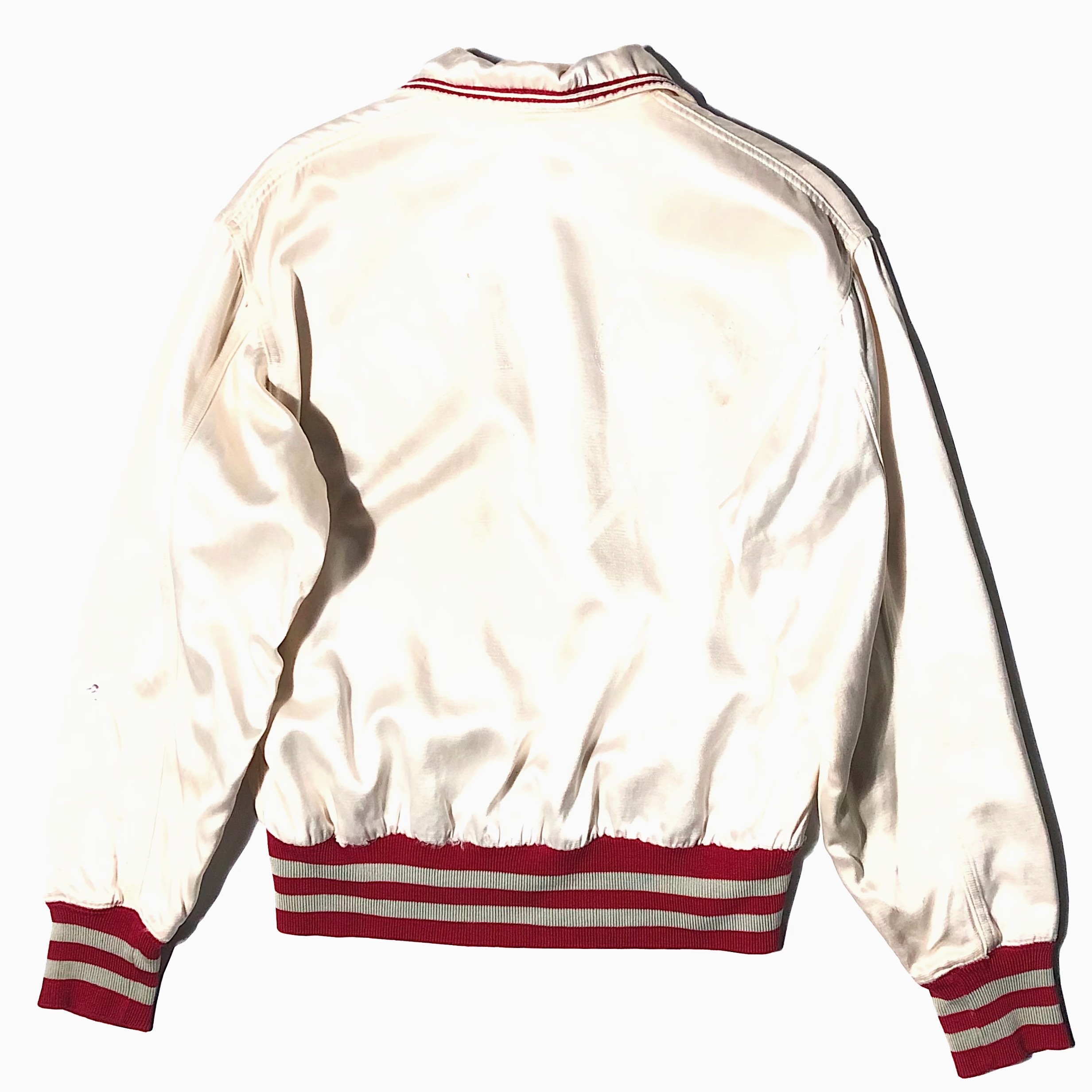 Vintage 30〜40's【ERNIE ROSE】Pullover Satin Jacket の画像 2