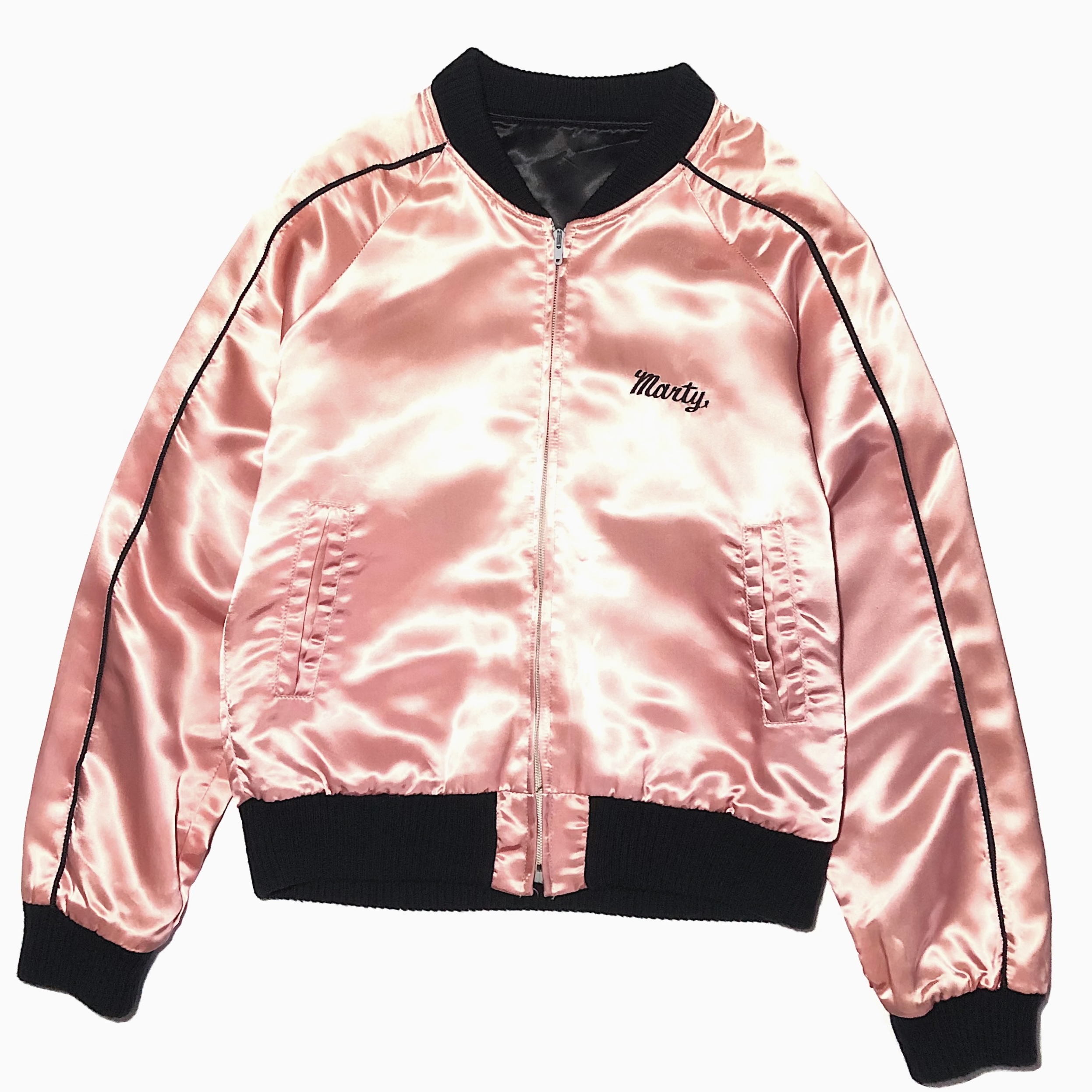 Vintage 70's【FAD TIMES INC.】"PLAY BOY" Satin Jacket の画像 2
