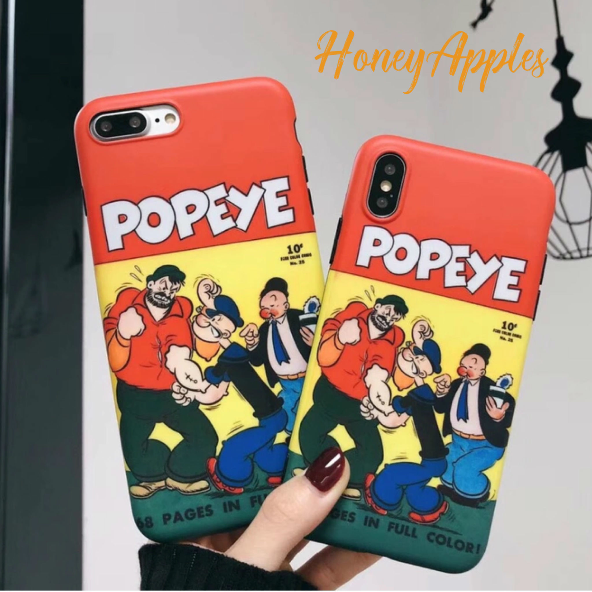 予約 Popeye ポパイ Iphoneケース Tpuケース Iphoneケース専門 Honey Apples