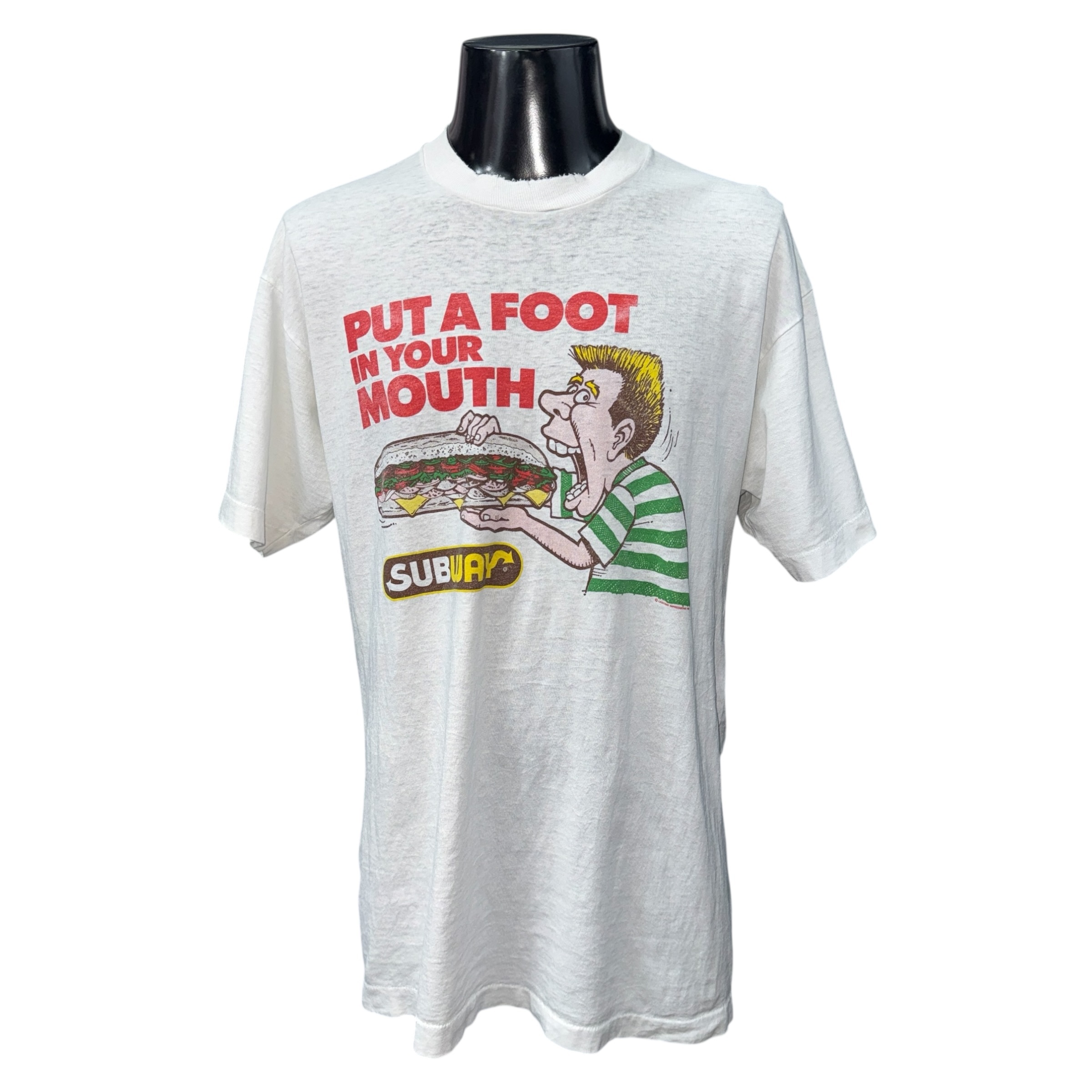 【SUBWAY】サブウェイ ヴィンテージ Tシャツ USA製 Screen Stars 企業T ファストフード 90’s vintage