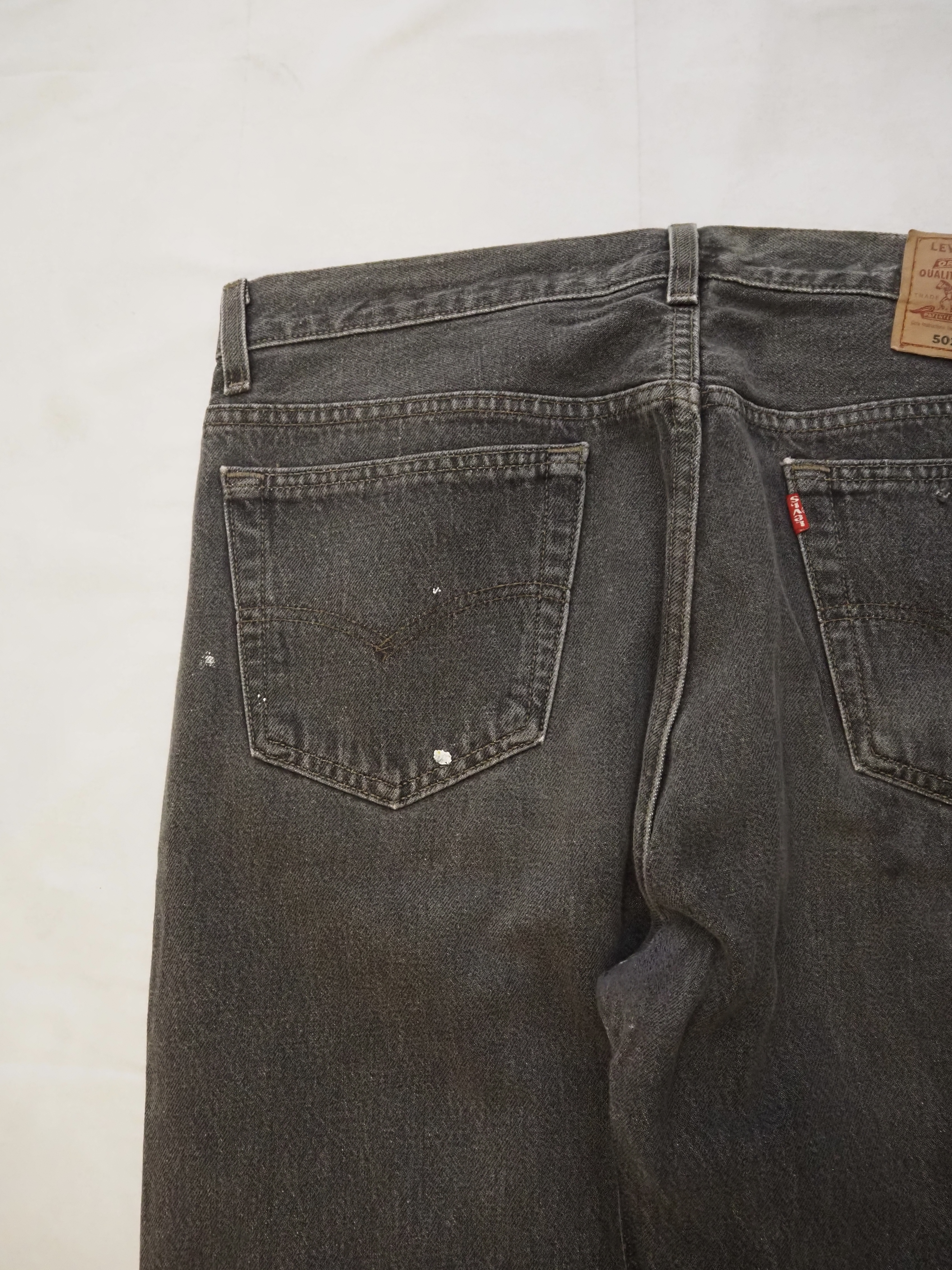 90’s Levi’s Black 501 “先染め" 36×32 の画像 15